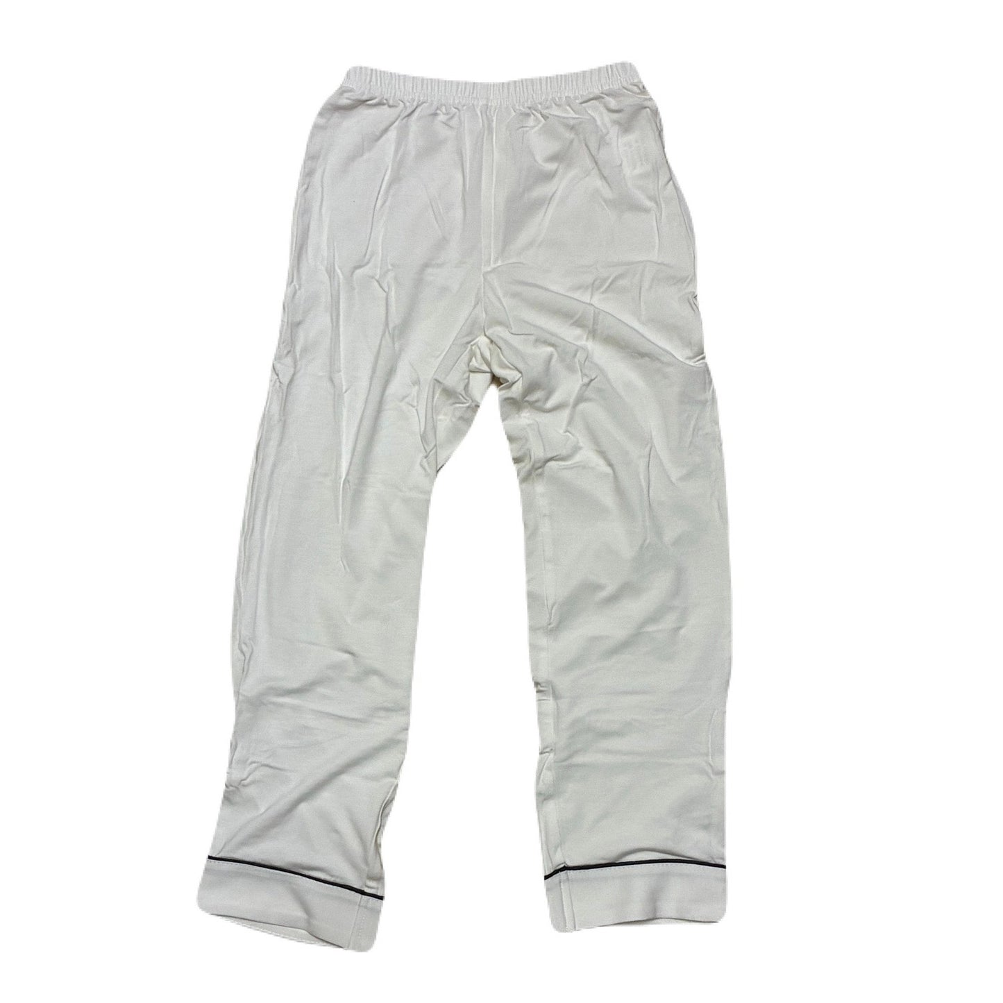 Veseacky 100% Cotton Soft PJs For Big Girls Boys Classic Childrens Pajamas White
