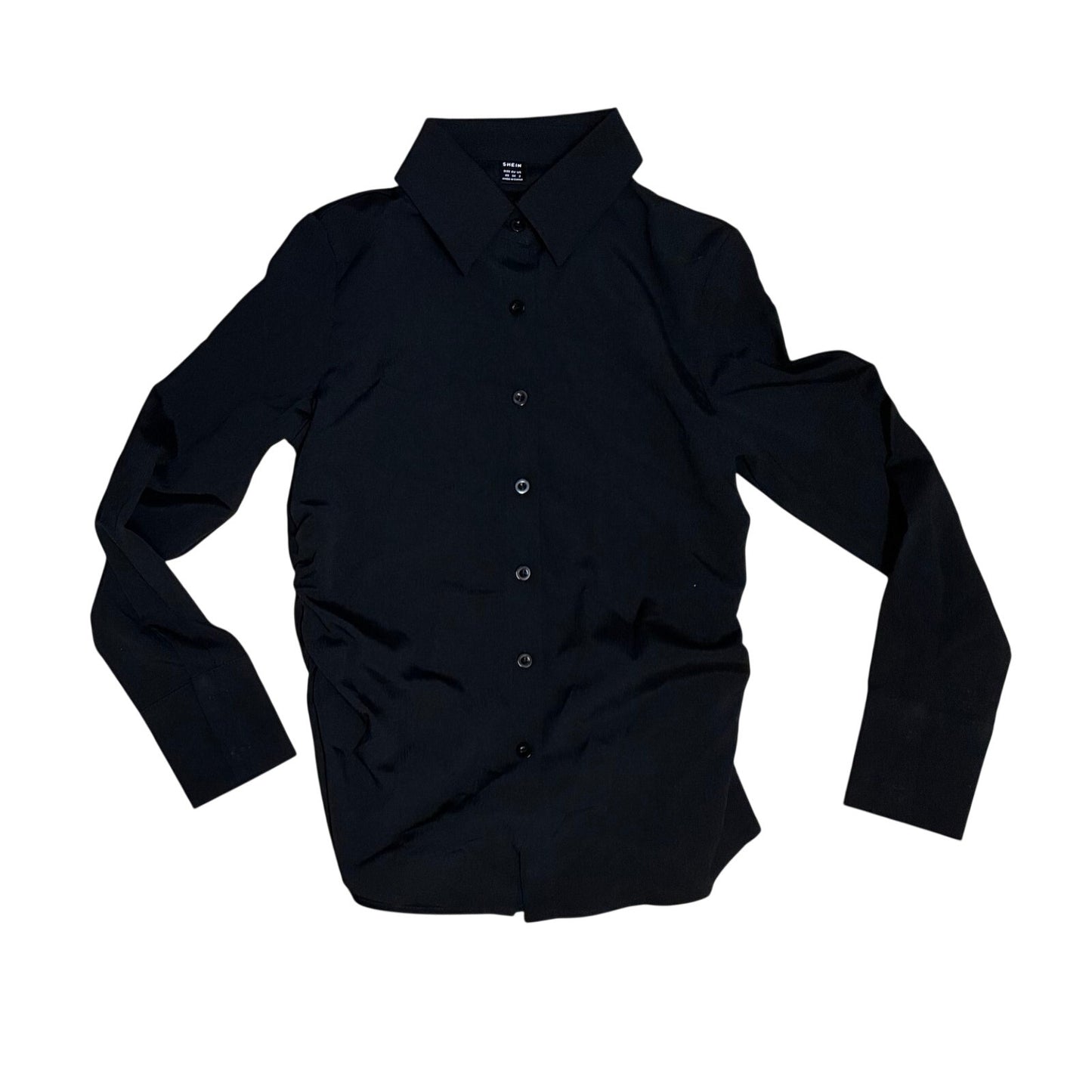 SHEIN Women’s Black Button Down Size XS New
