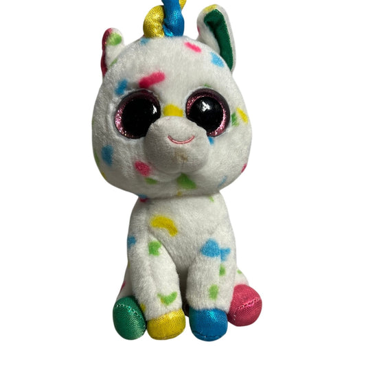 Ty Beanie MULTICOLOR UNICORN MEDIUM Stuff Animal