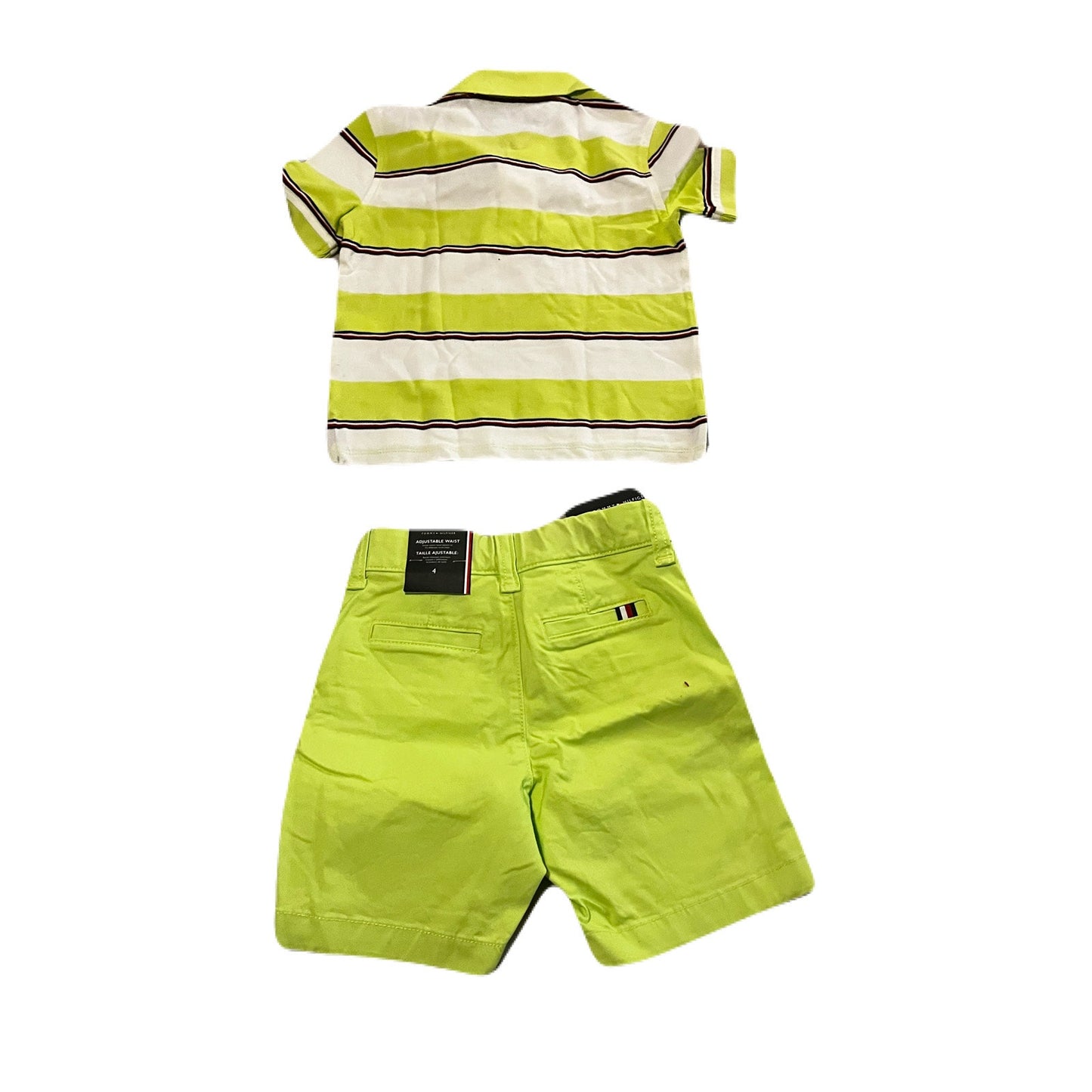 Tommy Hilfiger Lime Green Kids Outfit Size 4T