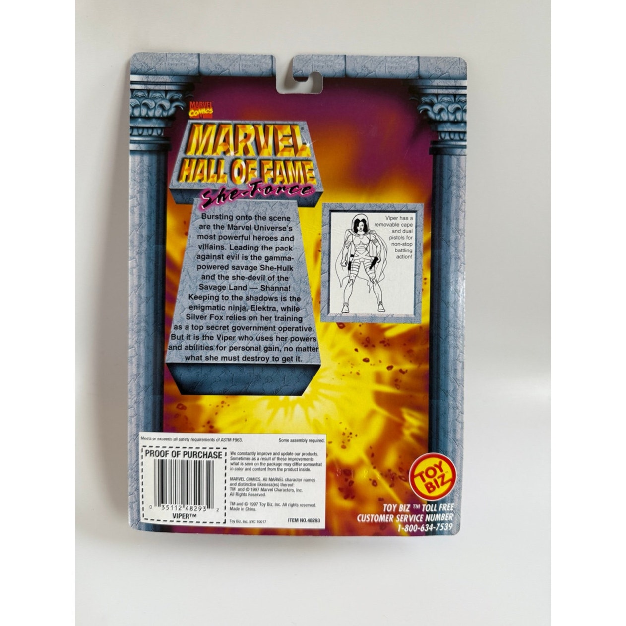 Marvel Hall Of Fame She Force Viper