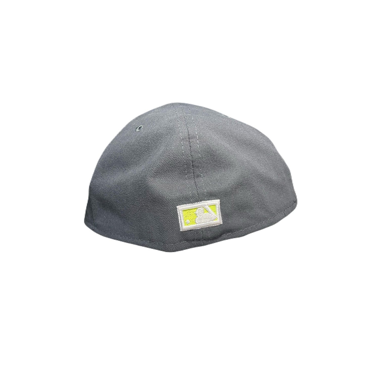 New Era Gray & Black As Hat Size 7 5/8