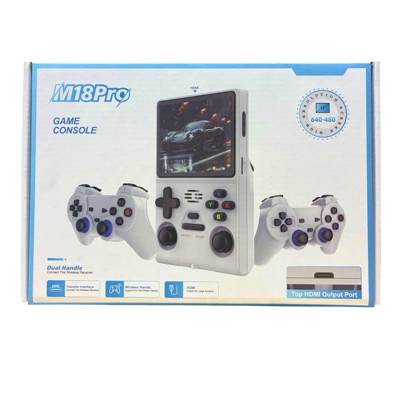 M18 Pro Game Console White
