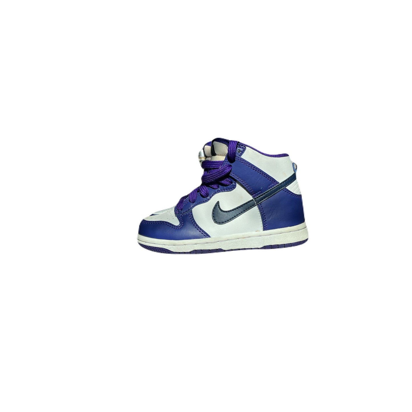 purple Nike Dunk shoes Size 10.5 C preschool girls Purple & White DH9753-100