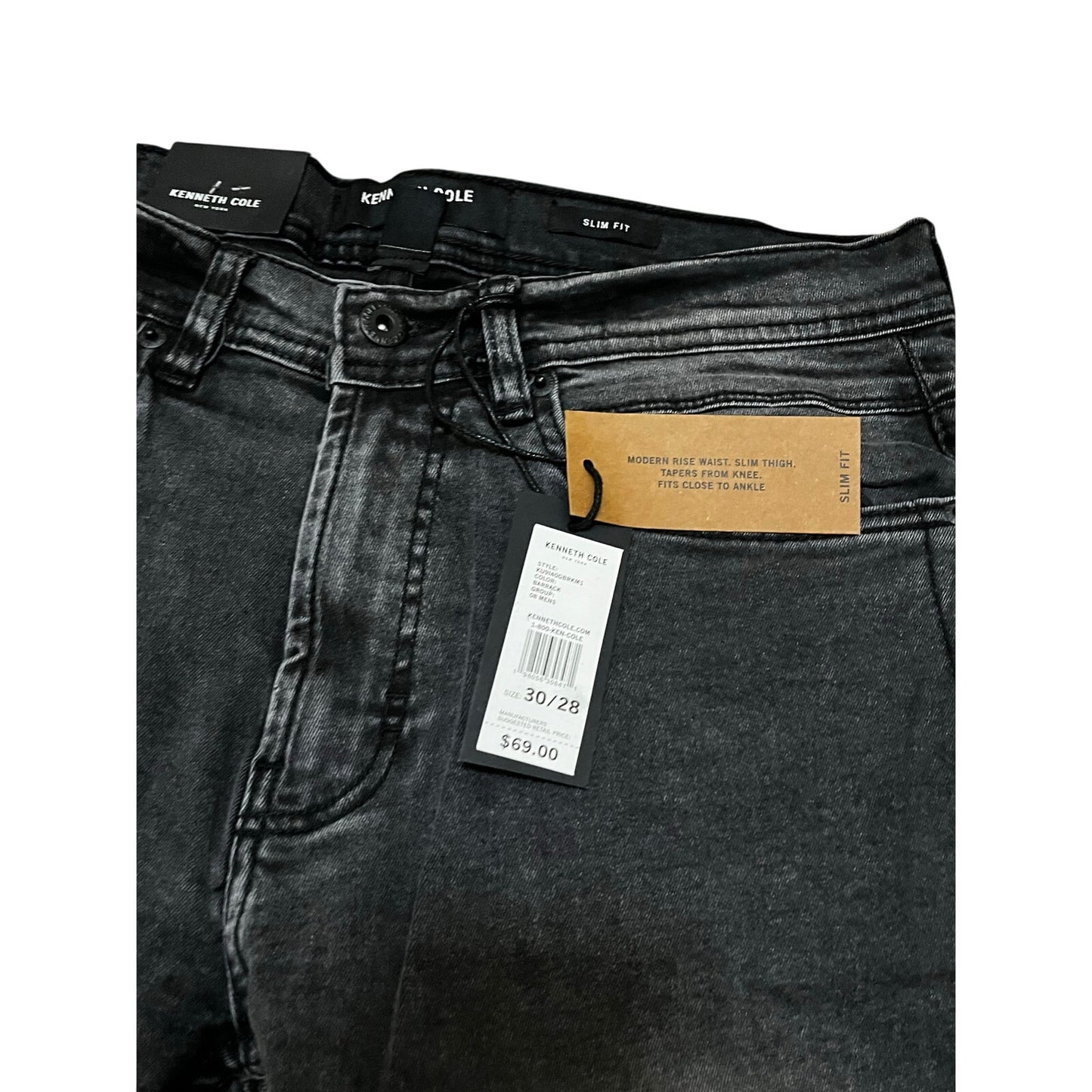 Kenneth Cole Men’s Black Jean’s Size 30 X 28