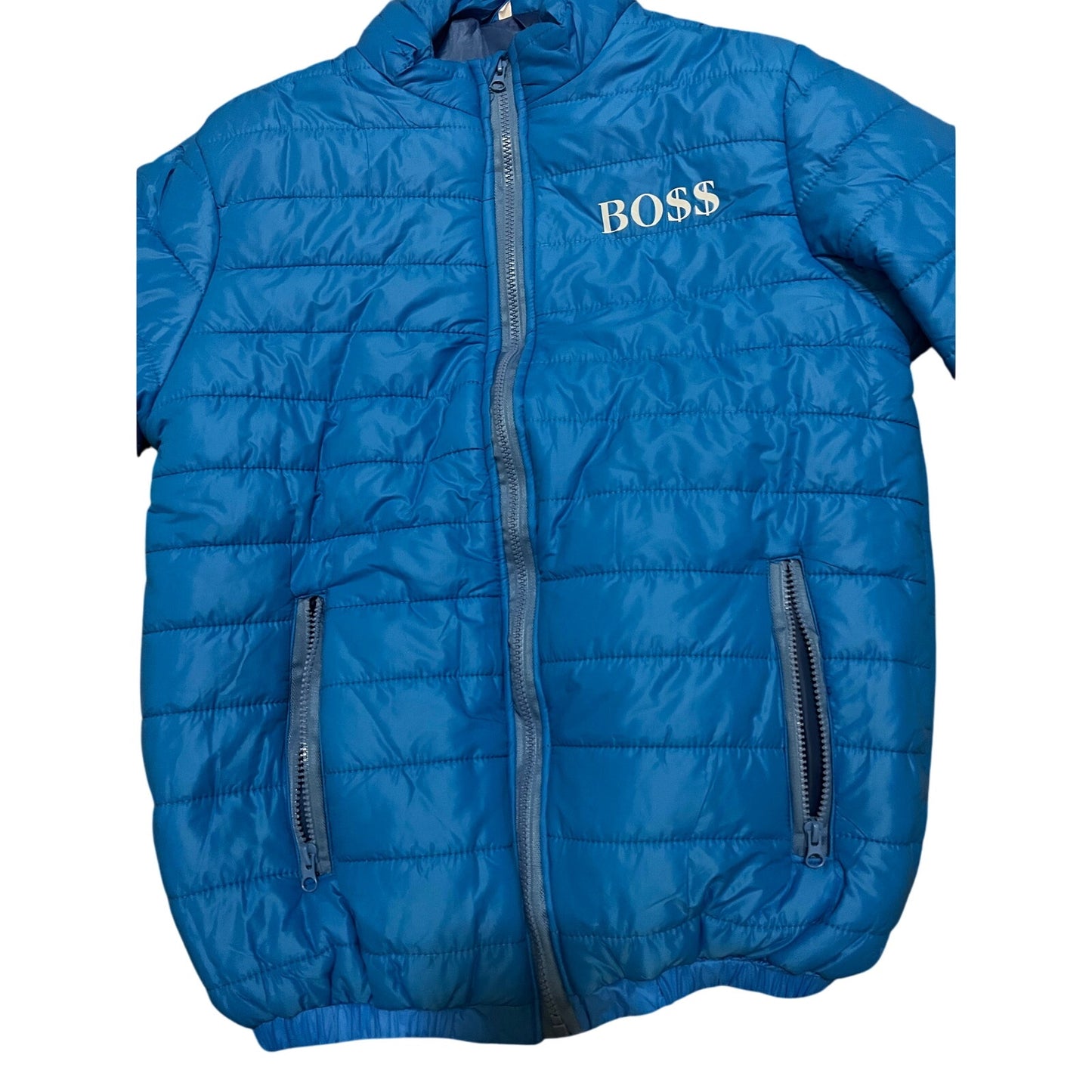 Boss Royal Blue Women’s flight jacket Size Large