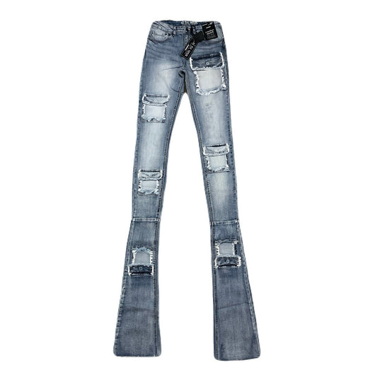Si Tu Veux Brutini’23 Jeans Indigo Wash Mens Superstack Size 38