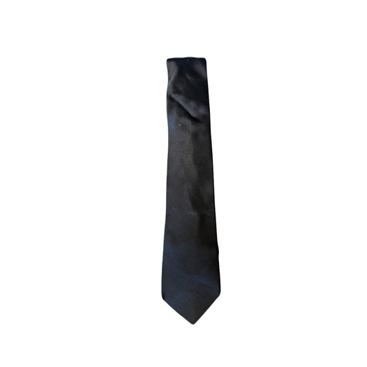 Nicole Miller Black Solid Men’s Tie