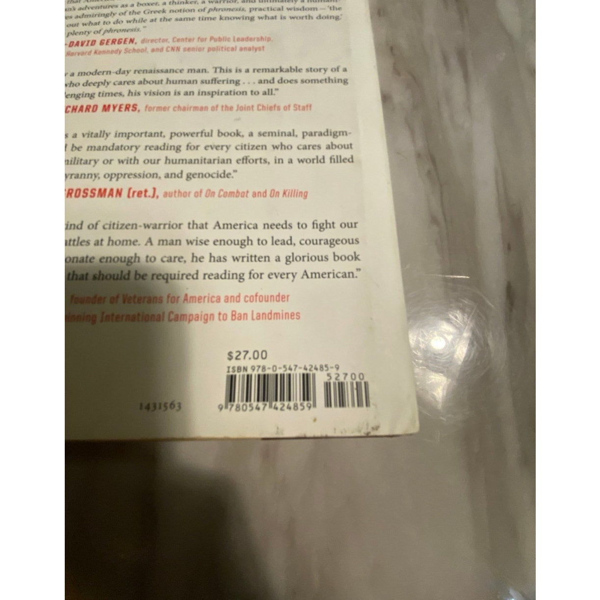The Heart and the fist book hard Cover Book