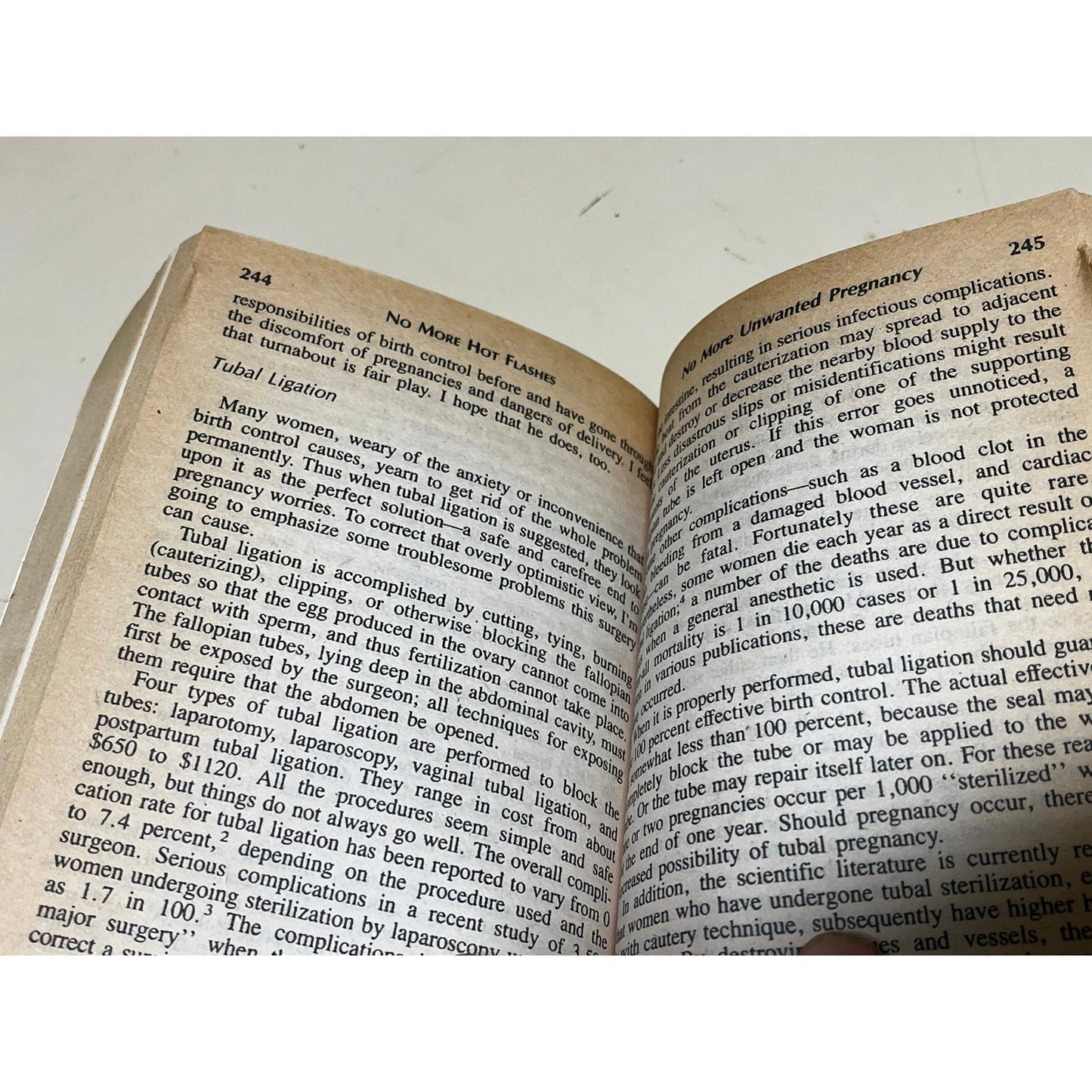 No More Hot Flashes Paper Book