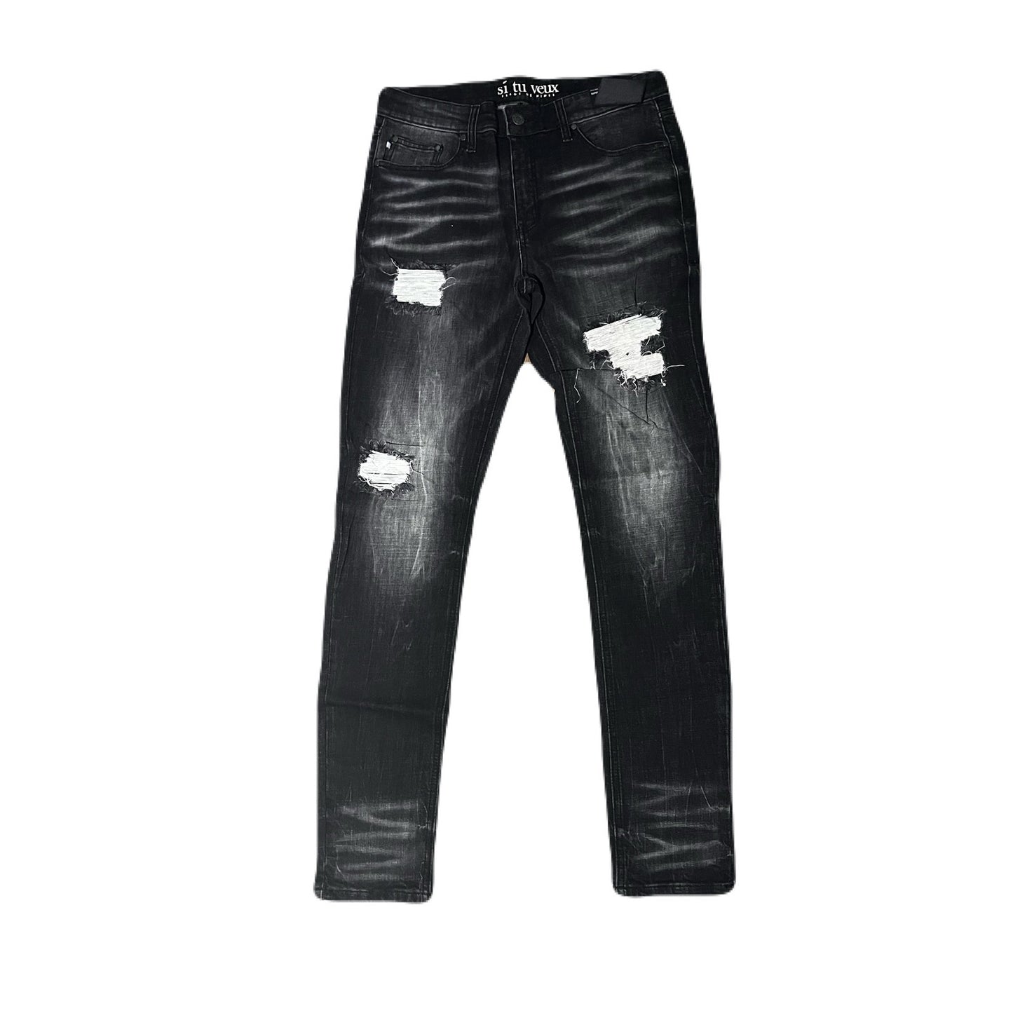 Si Tu Veux Black Men’s Jean’s Size 32