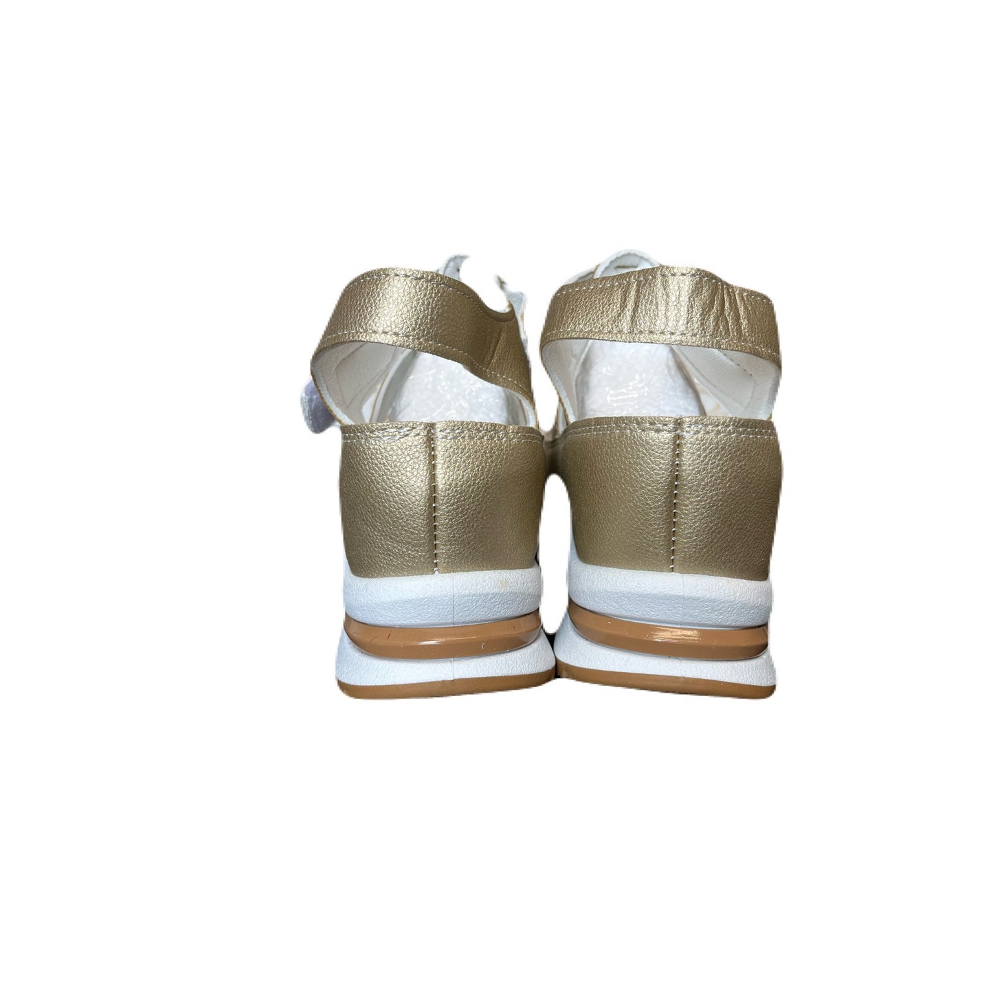 Women’s Gold Sneakers/Shoes Size 8.5 Brand New No Box