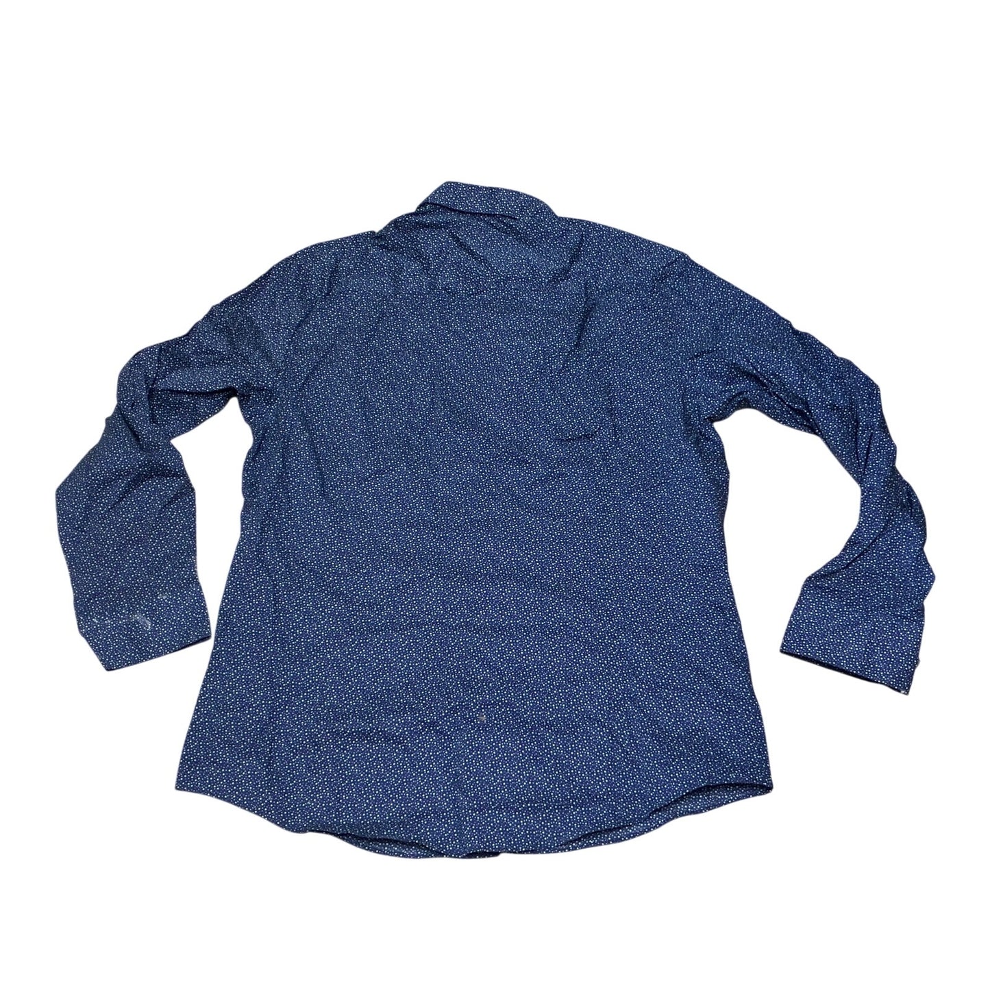 Bar 111 Slim Fit Stretch Blue Men’s Long Sleeve Button Down Size Large 16-16 1/2