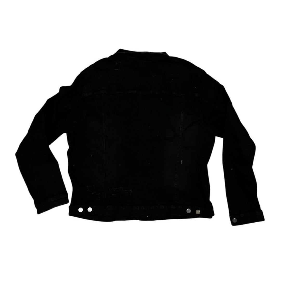 Si Tu Veux Black Men’s Jean Jacket Size XXXL
