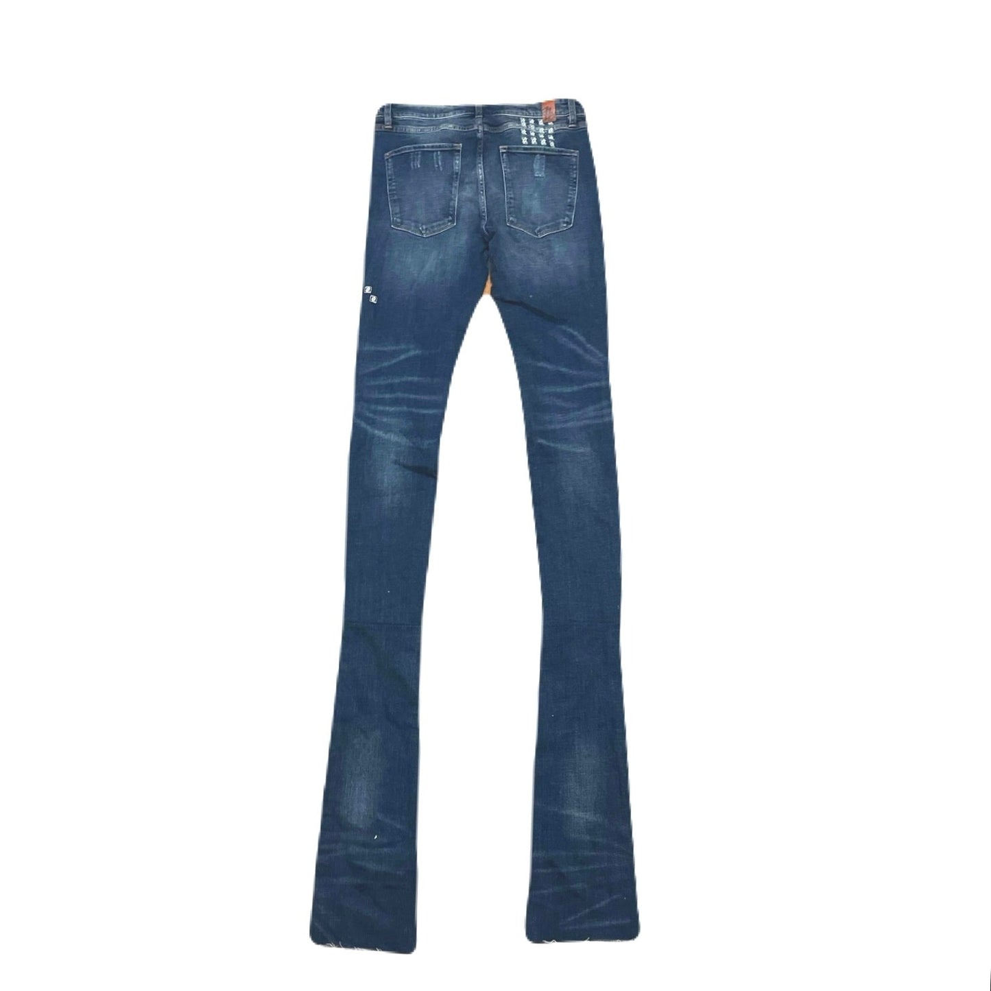 Shabaz Brothers Superstack Men’s Jean’s Size 34 color blue