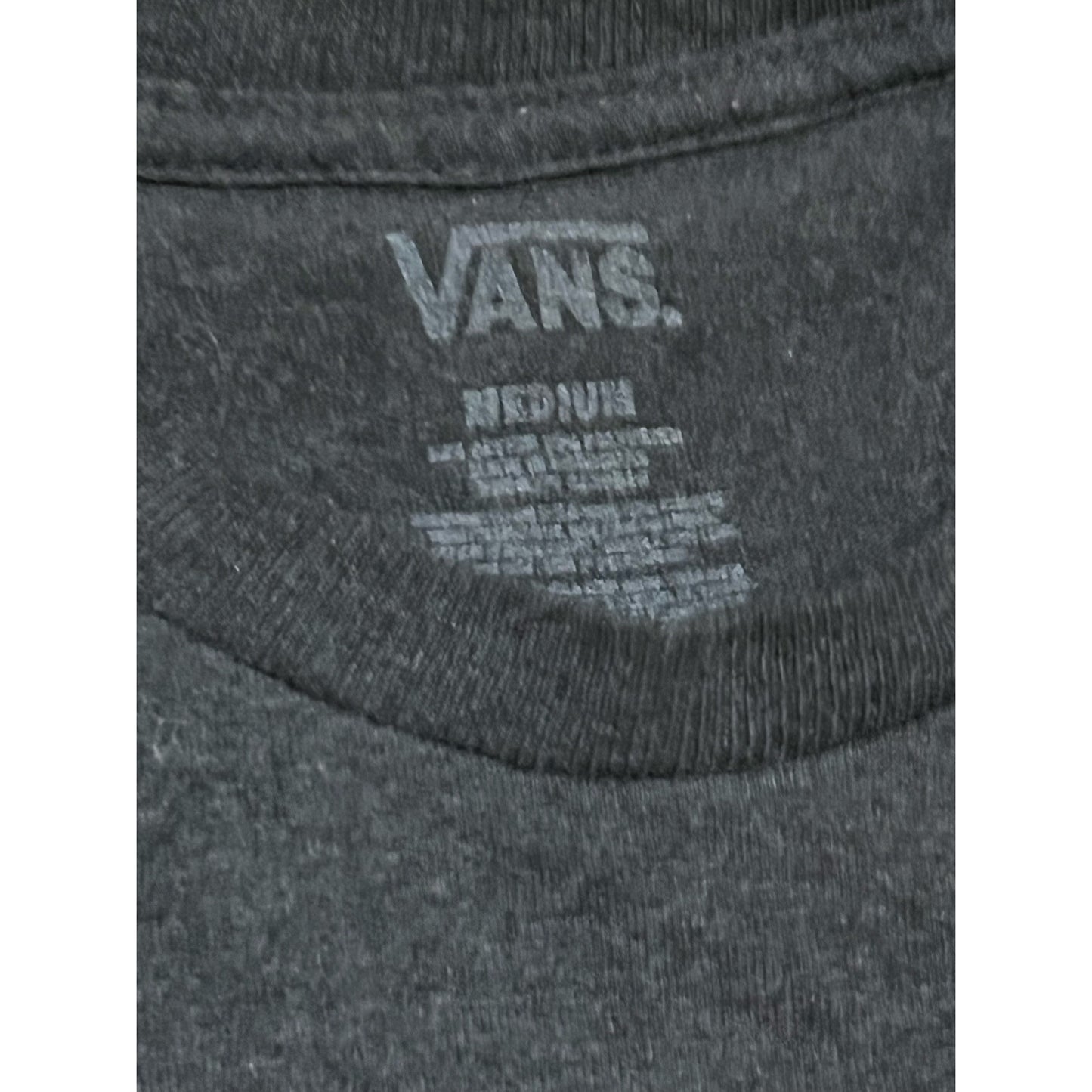 Van’s Men’s Gray T-Shirt S