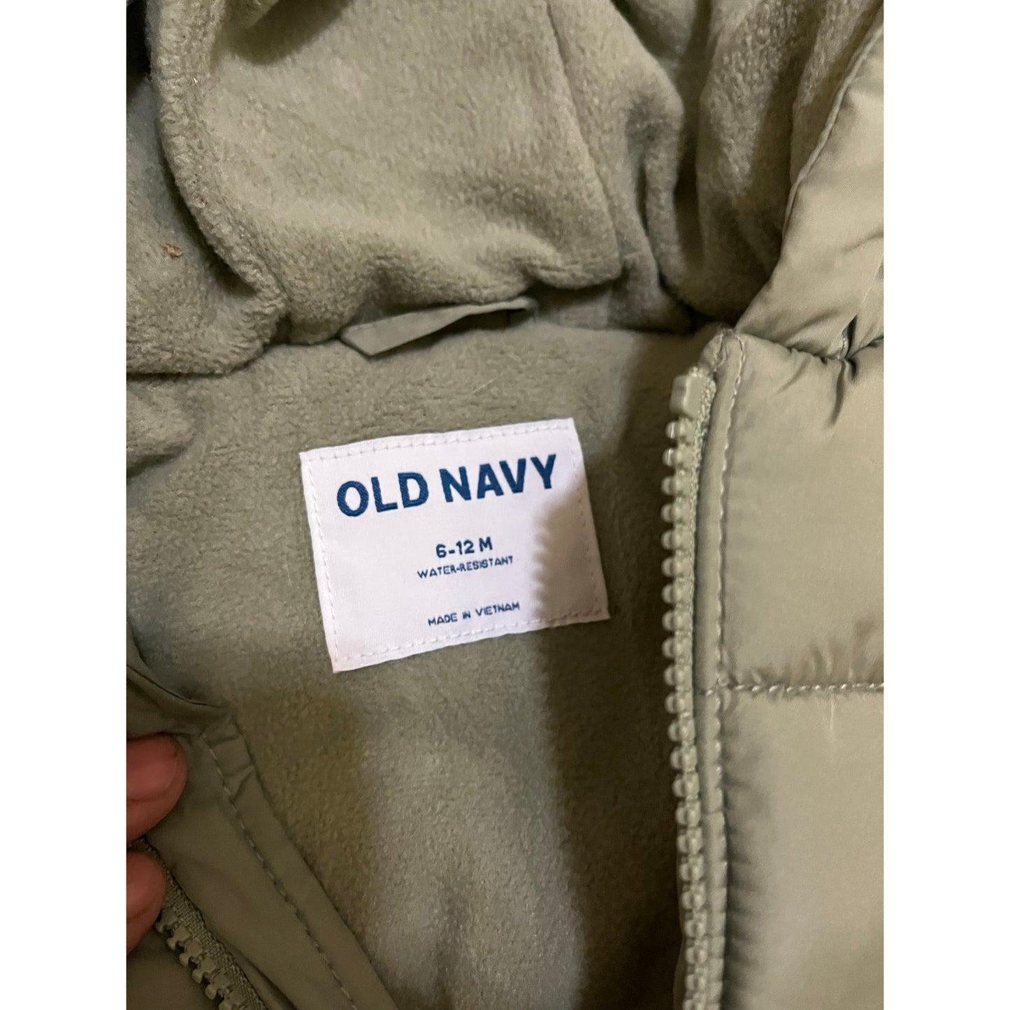 Old Navy Coat 6-12 Months Green