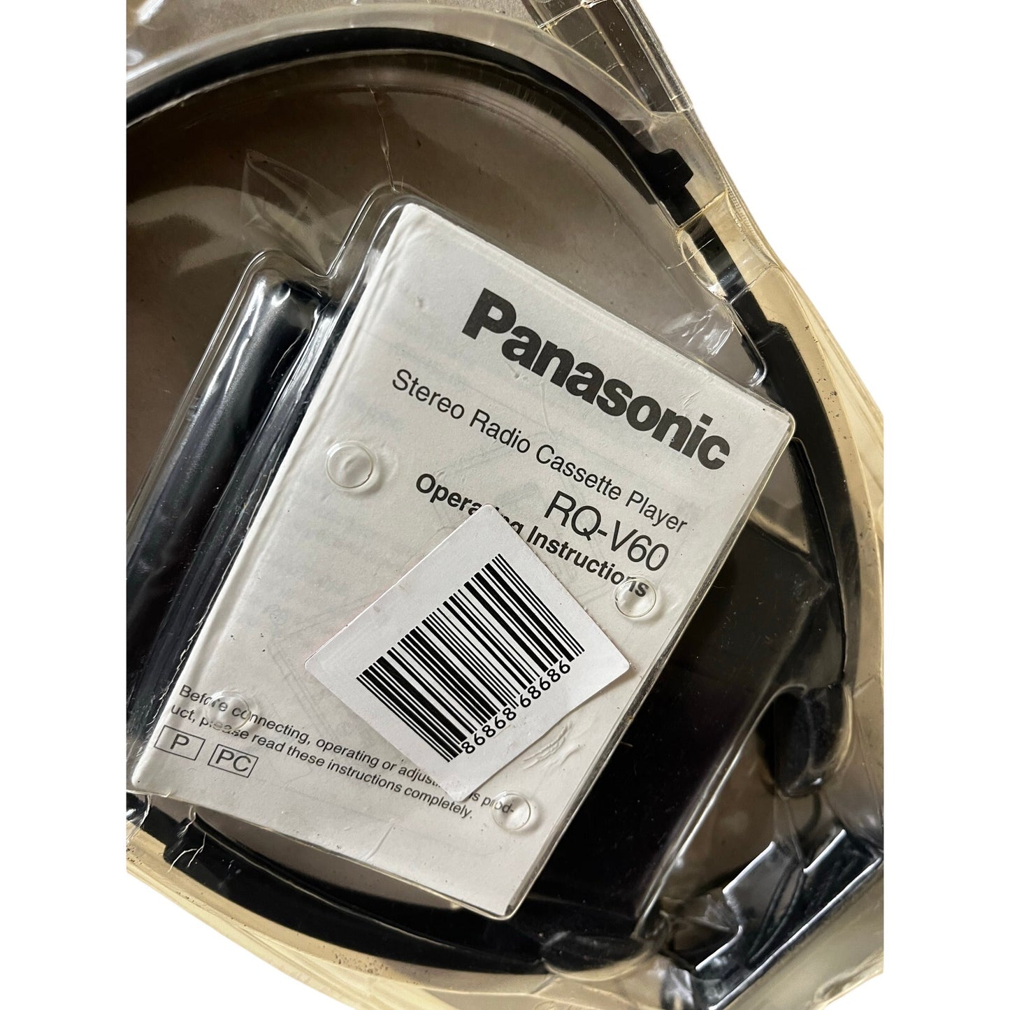 NIP Panasonic RQ-V60 AM/FM Stereo Radio Cassette Player
