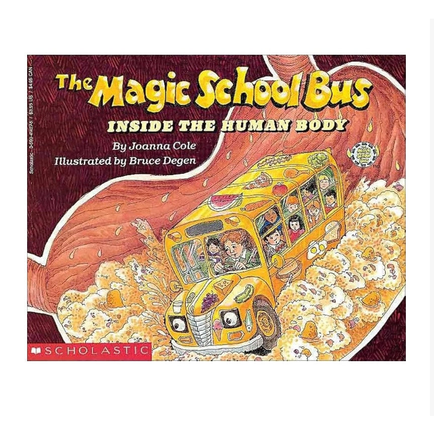 The Magic School Bus Inside the Human Body By Joanna Cole book