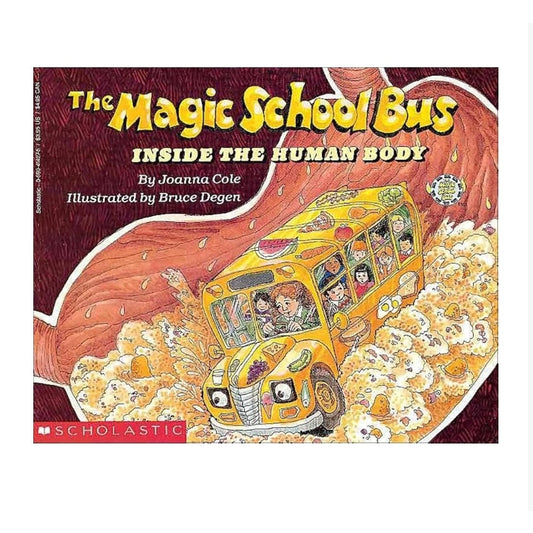 The Magic School Bus Inside the Human Body By Joanna Cole book