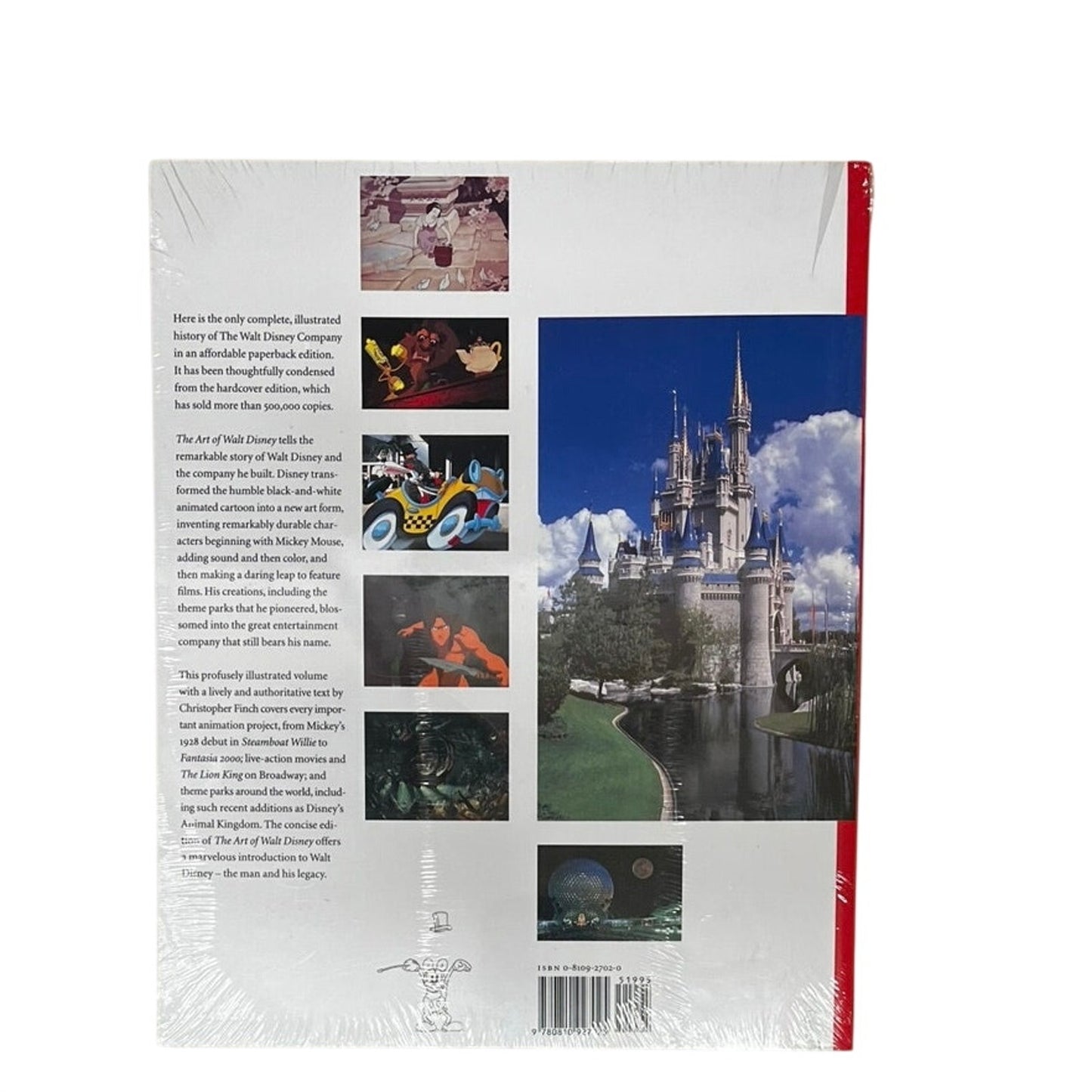 Art of Walt Disney: From Mickey Mouse to the Magic Kingdoms Brand New Hardcover