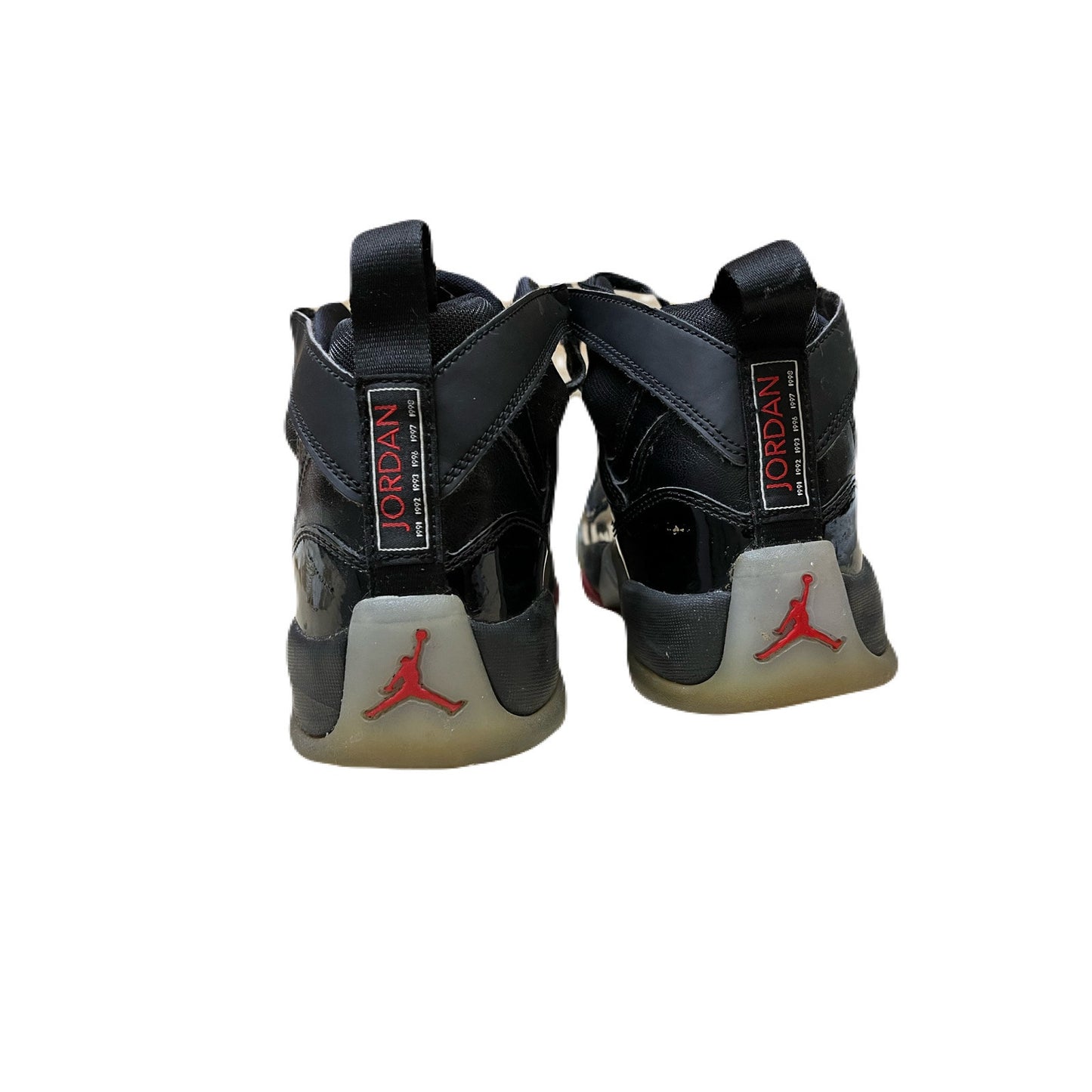 Air Jordan Jumpman-Two Trey-Mid Size 7Y US Black Shoes
