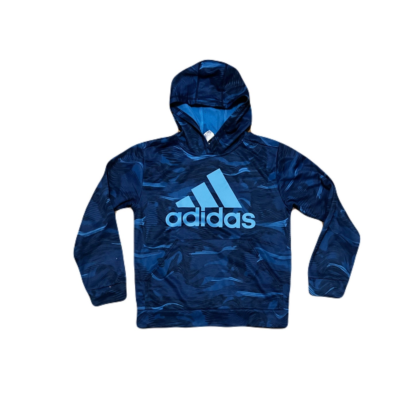 Adidas Blue kids Hoodie Size 14/16