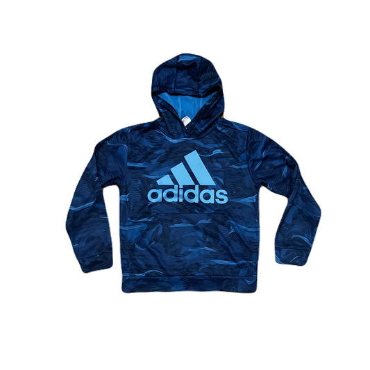 Adidas Blue kids Hoodie Size 14/16