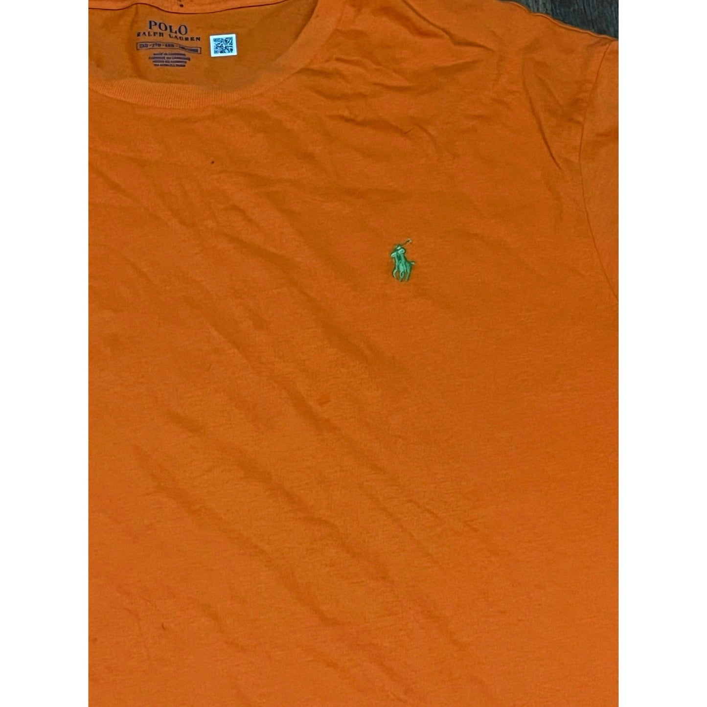 Polo Ralph Lauren Orange T-Shirt Size 2XB - 2XG