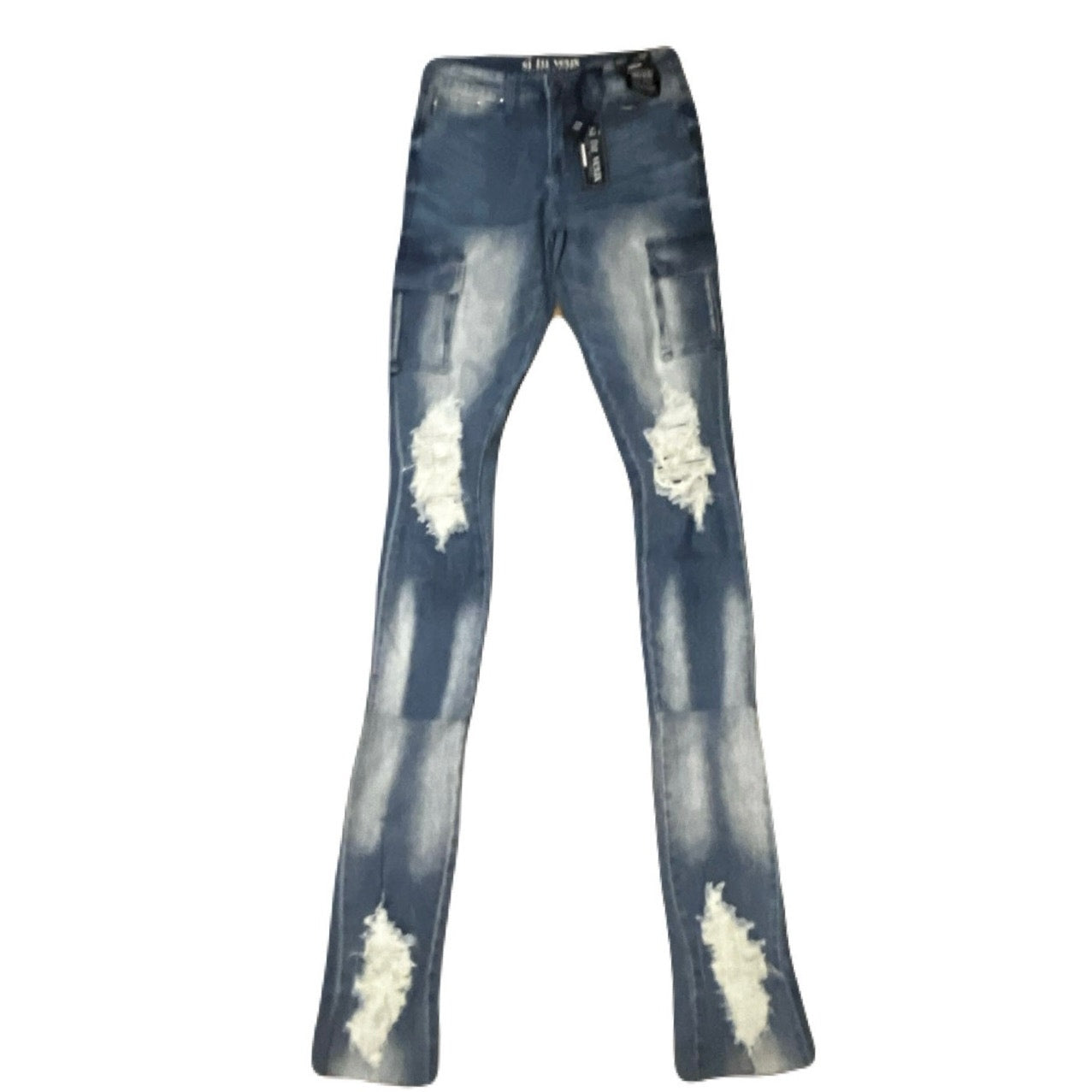 Si Tu Veux Karl Jeans Indigo Wash Size 32 Superstack