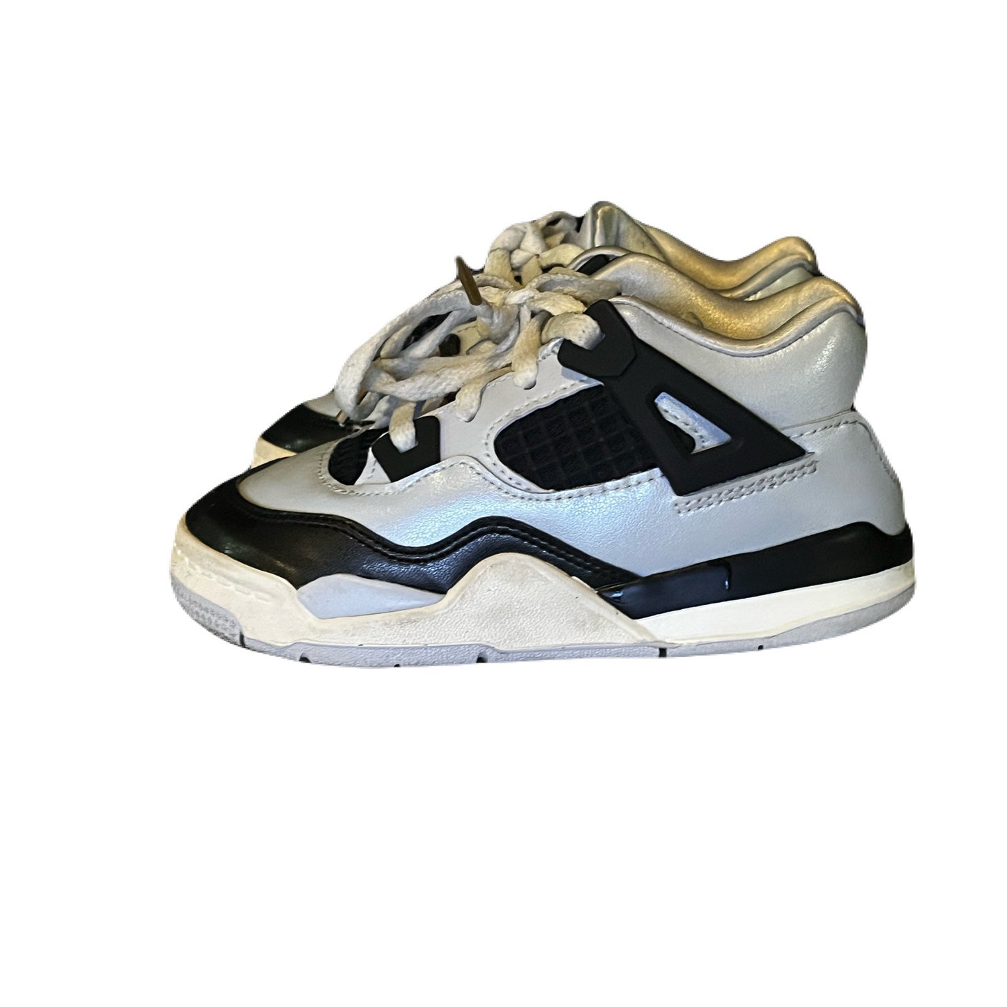 Jordan 4 Retro "Pure Platinum" Toddler Kids' Shoe Size 10C FZ8584-070