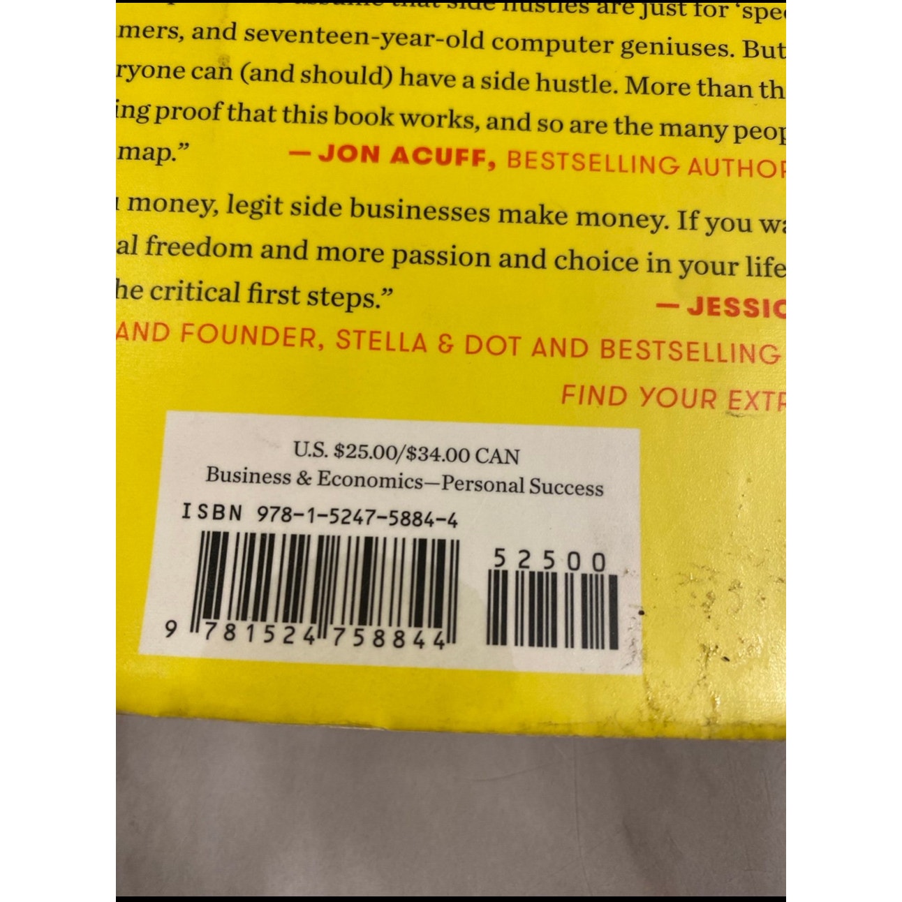 Side hustle Hard Cover Book
