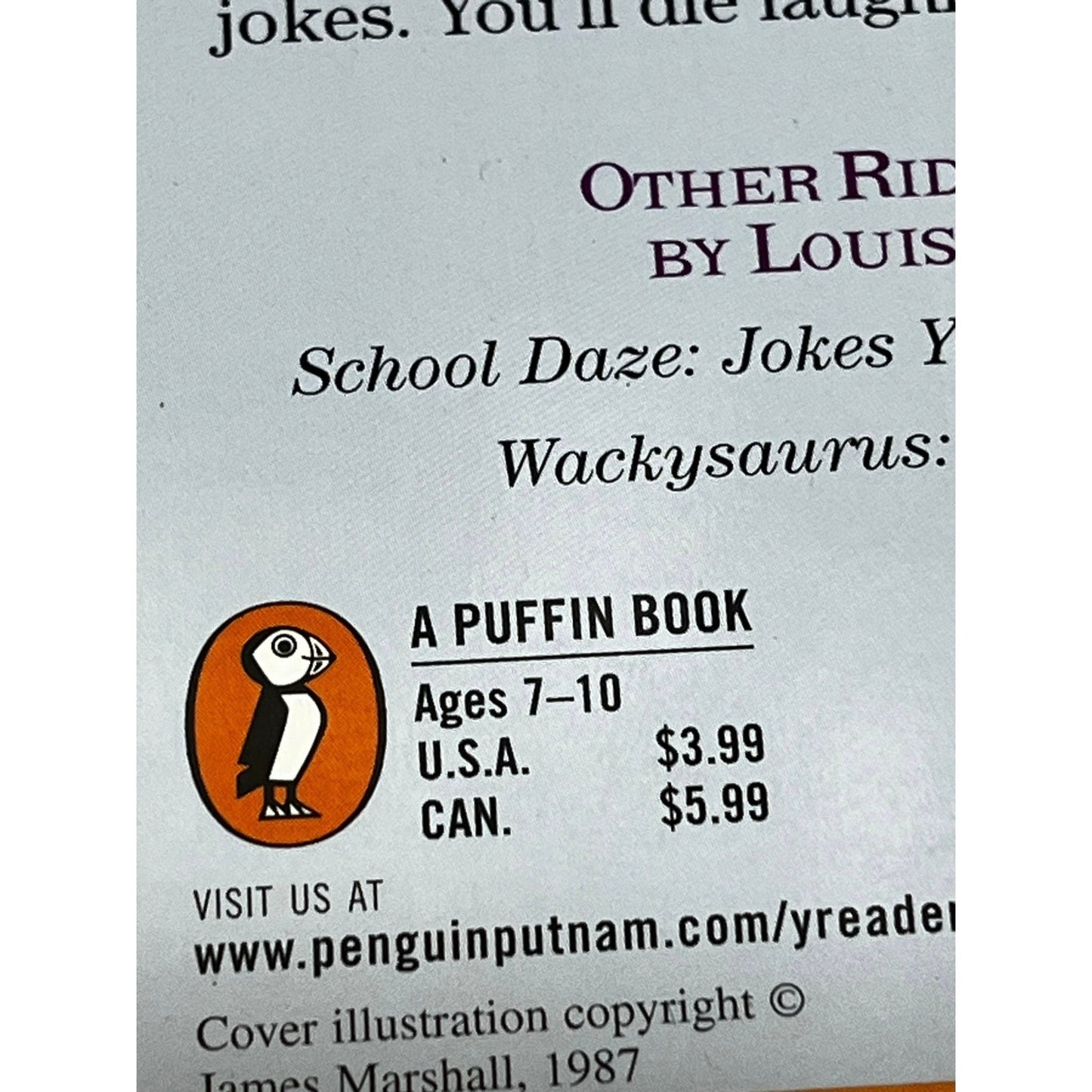 Haunted House Jokes (Puffin Chapters)