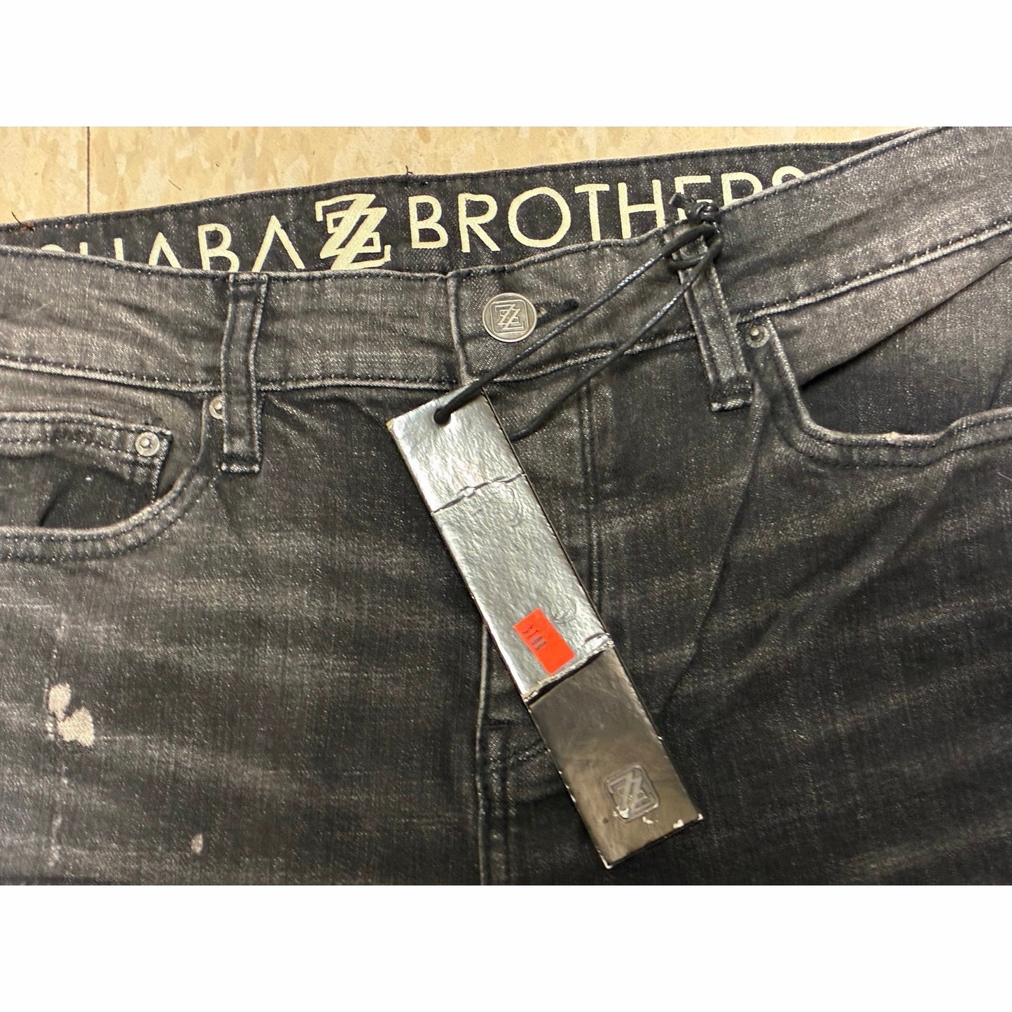 Shaba Z Brothers Men’s Black Jeans Size 34 SBFBD216