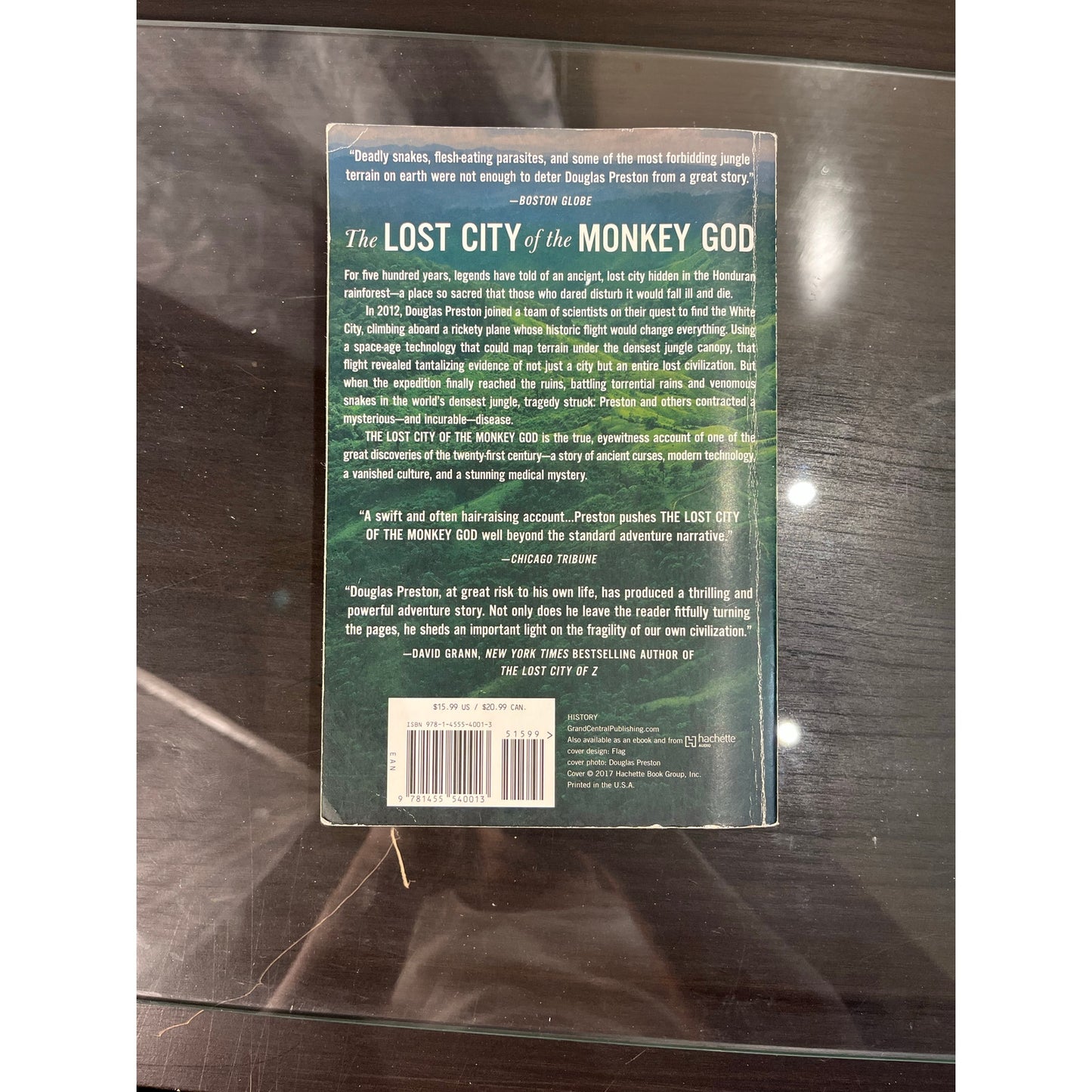 The Lost City Of The Monkey God Soft Cover Book