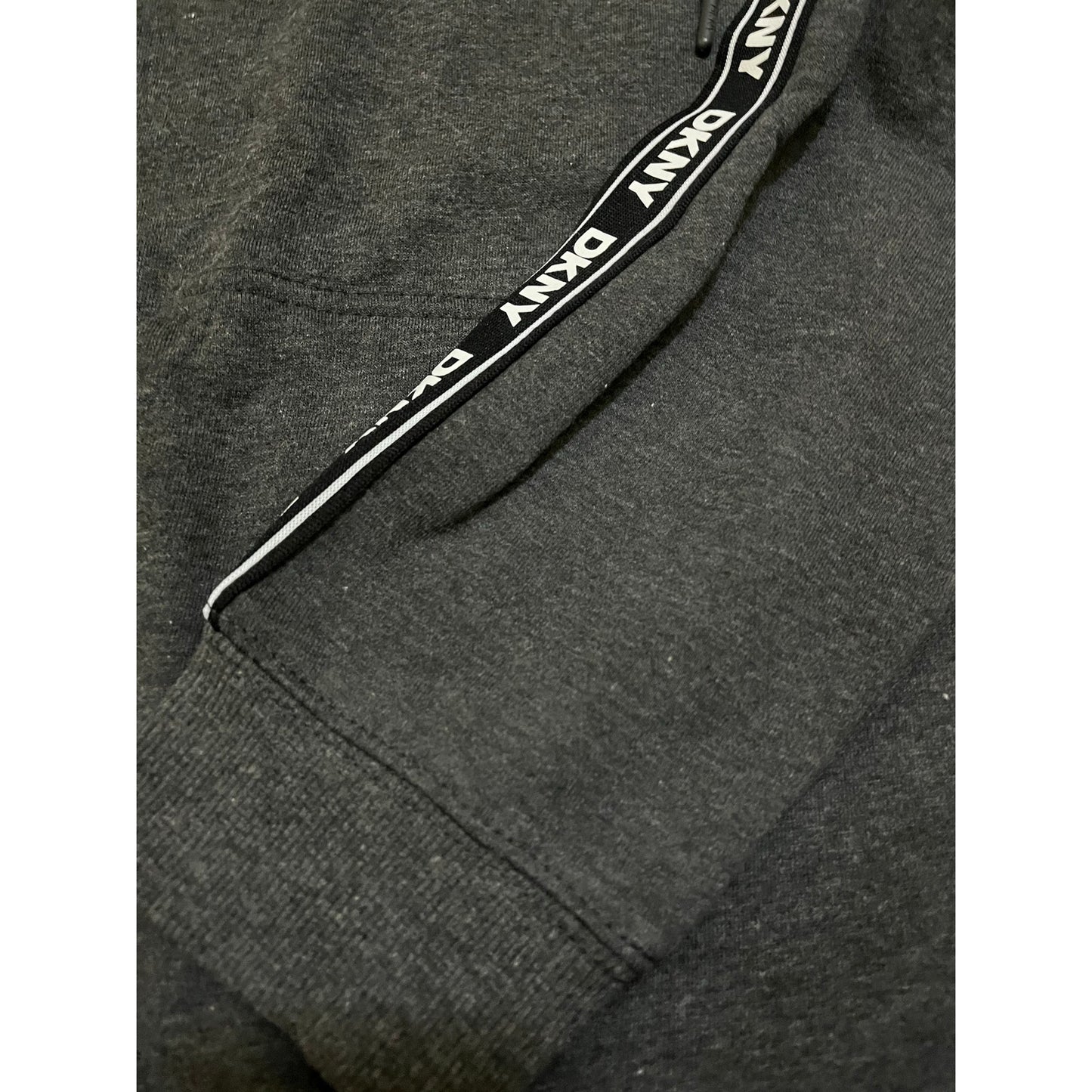 DKNY Men’s Hoodie Dark Gray Size Large Brand New