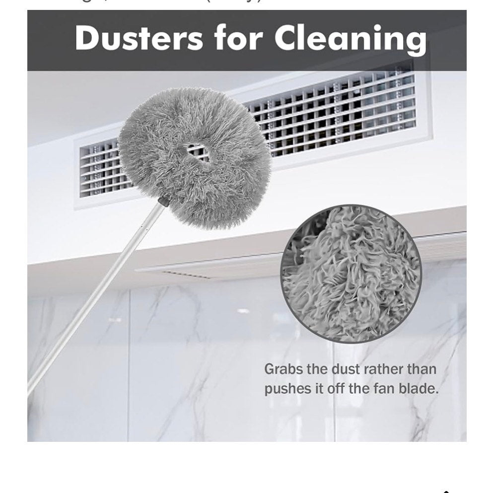 Ceiling Fan Cleaner Duster,Extra Long Dusters with Extension Pole 47 inch