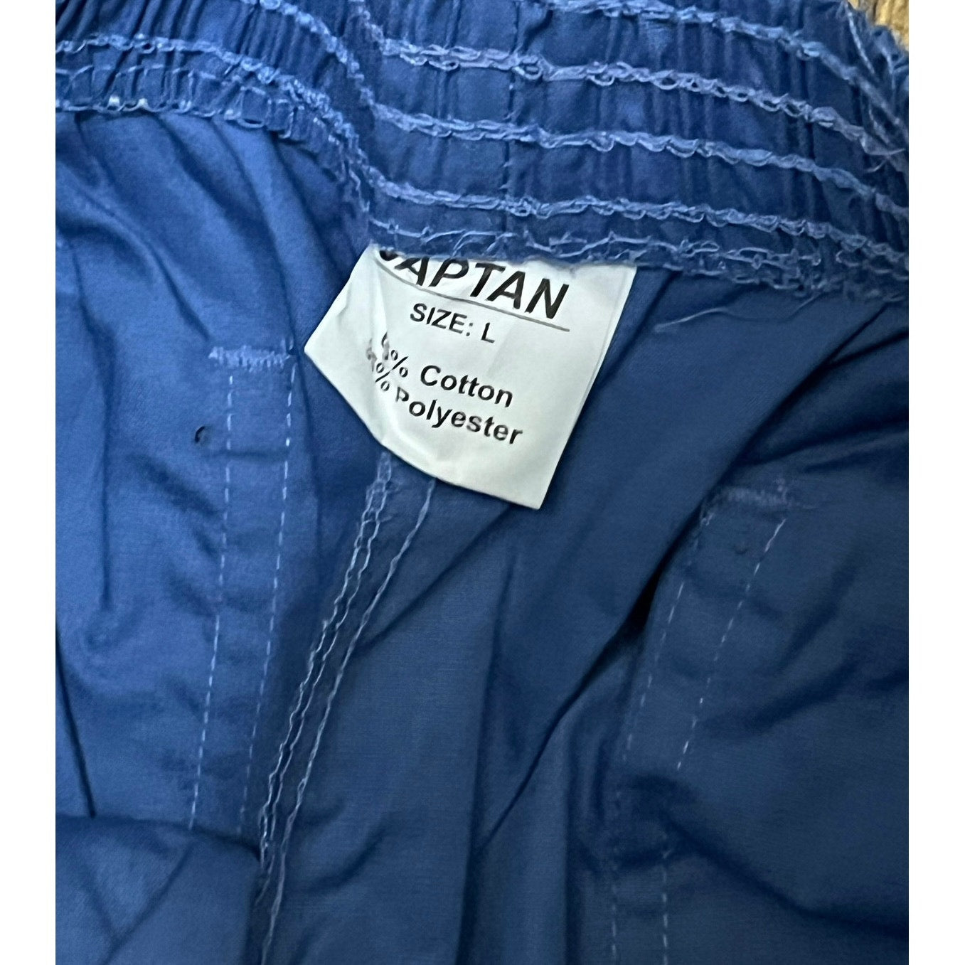 Captan Blue unisex Scrubs Pants Size Large