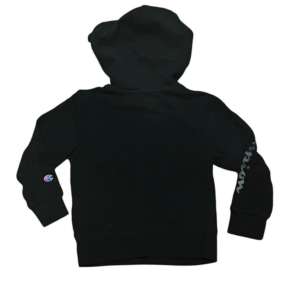 Kids Champion Black Hoodie Size 4