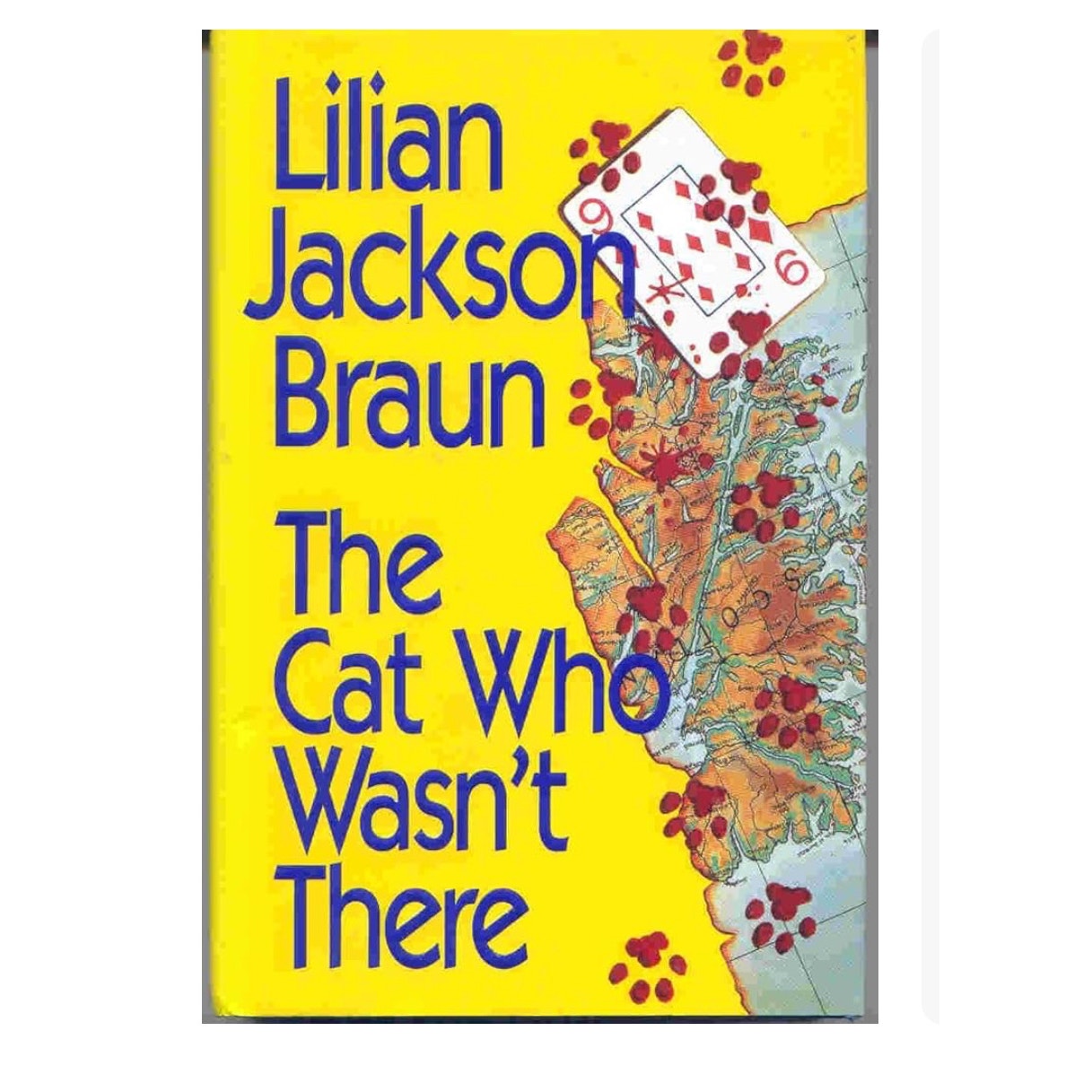 The Cat Who Wasn’t There Lilian Jackson Braun Hardcover Book