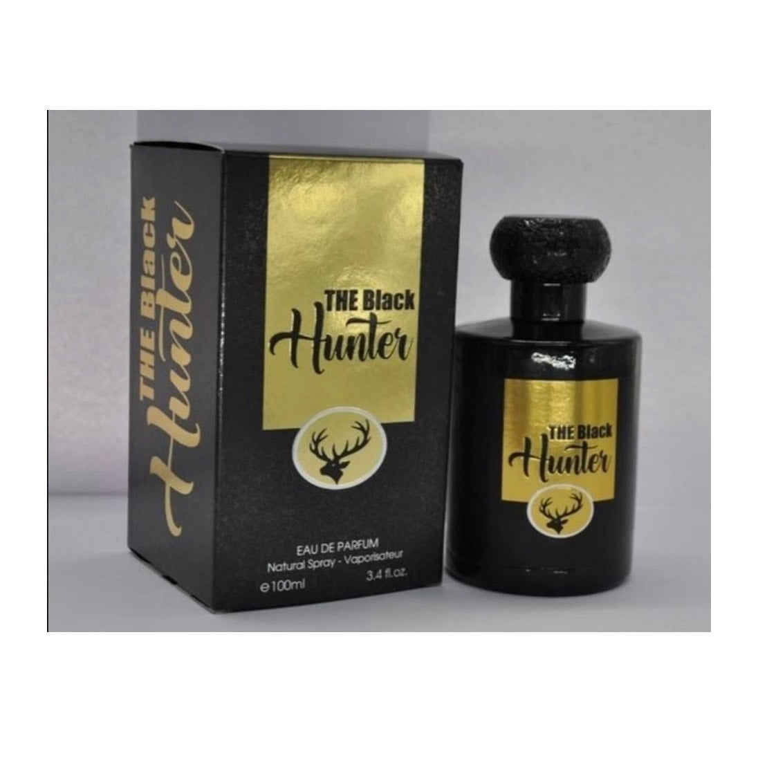 THE BLACK HUNTER Men's Cologne 3.4 Oz EDP Spray by Fragrance Couture