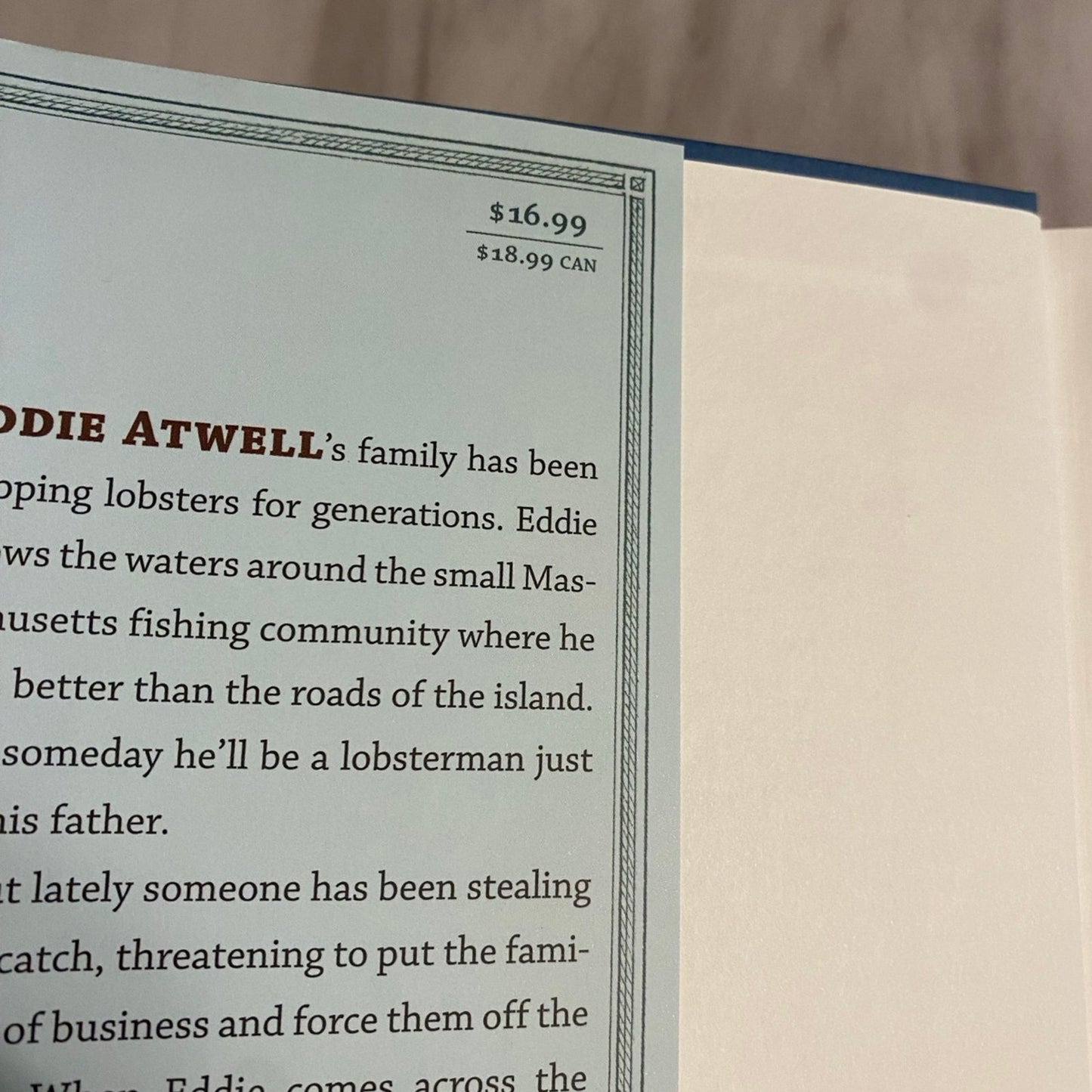 Into the trap hardcover book