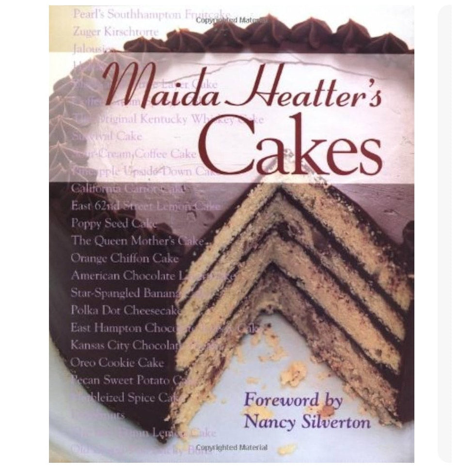 Maida Heatter's Cakes Hardcover Book
