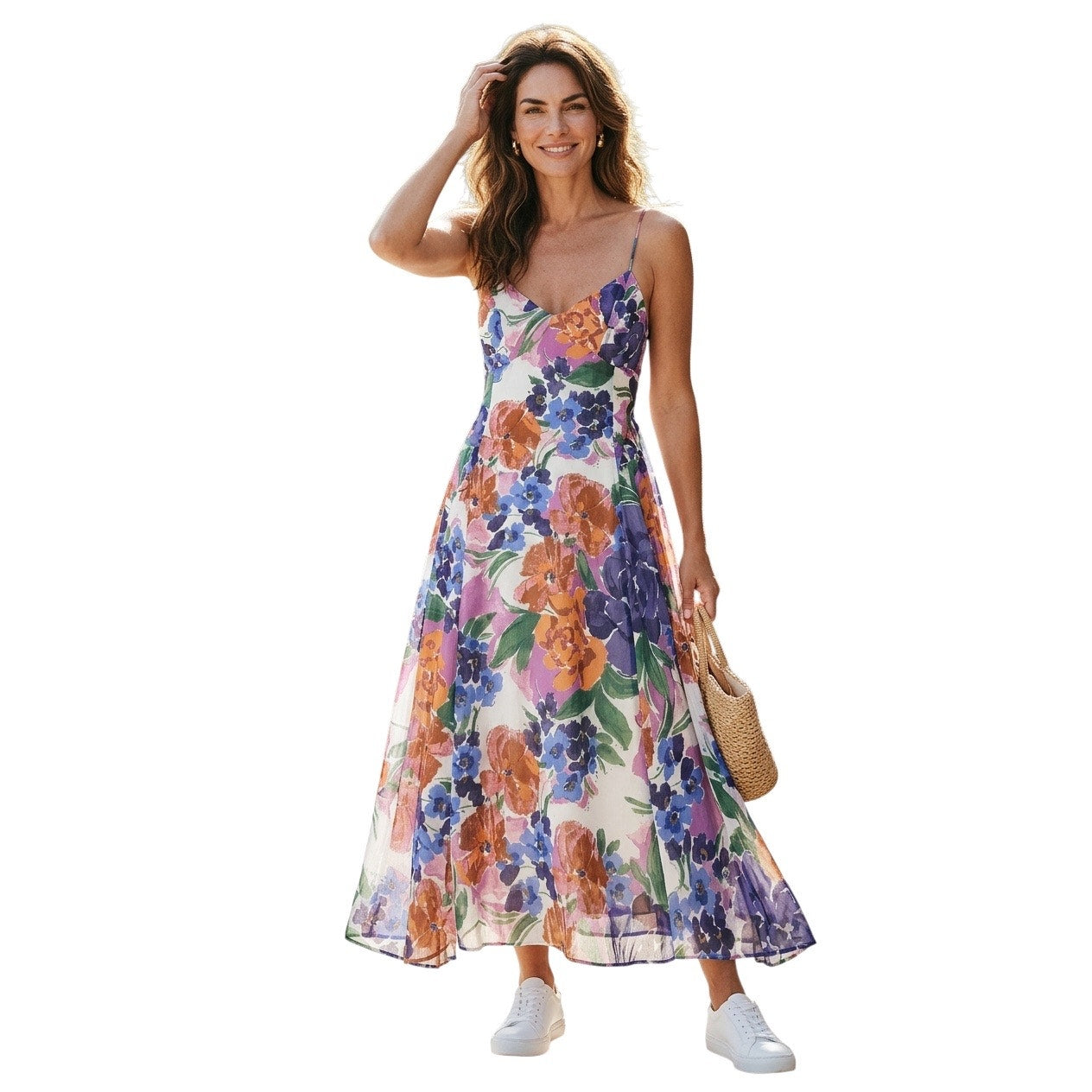 Promesa Spring Is At My Door Dress Multi Color Size Small
