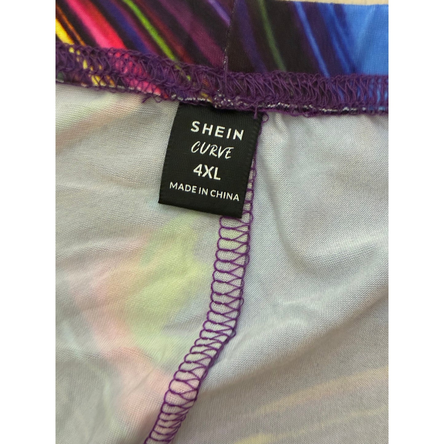 SHEIN Curve Colorful Women’s Leggings Size 4XL