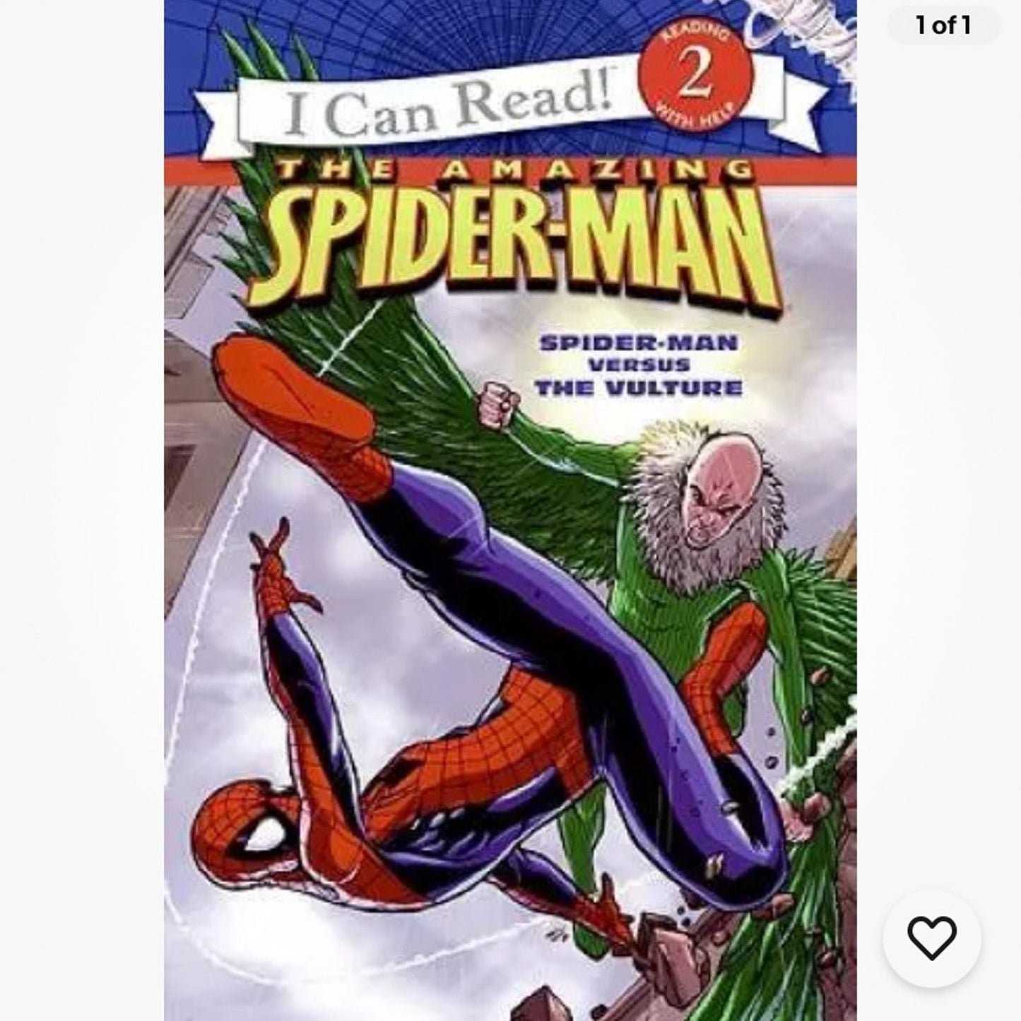 Spider-Man: Spider-Man versus the Vulture (I Can Read )