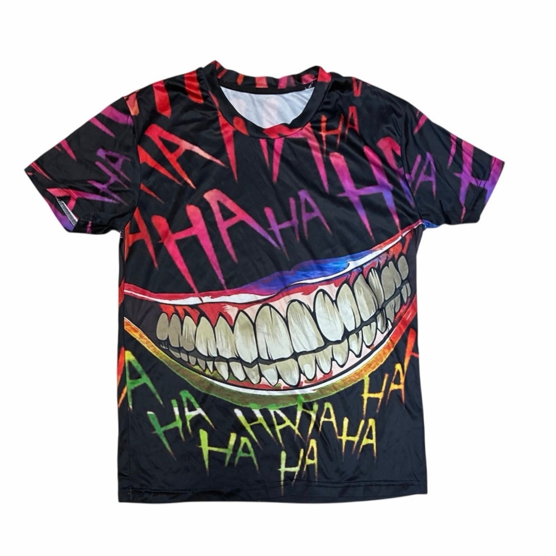 Men’s Ha Ha Ha Black T-Shirt Size Small