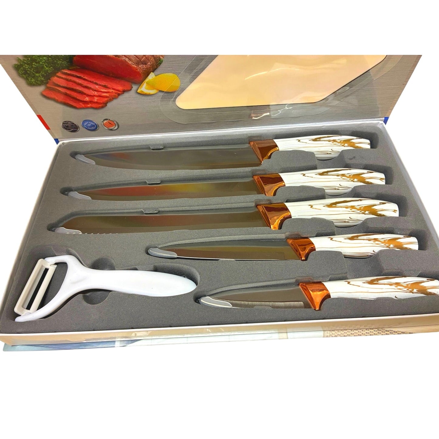 Ereasthqs 6 Pieces Knife Set