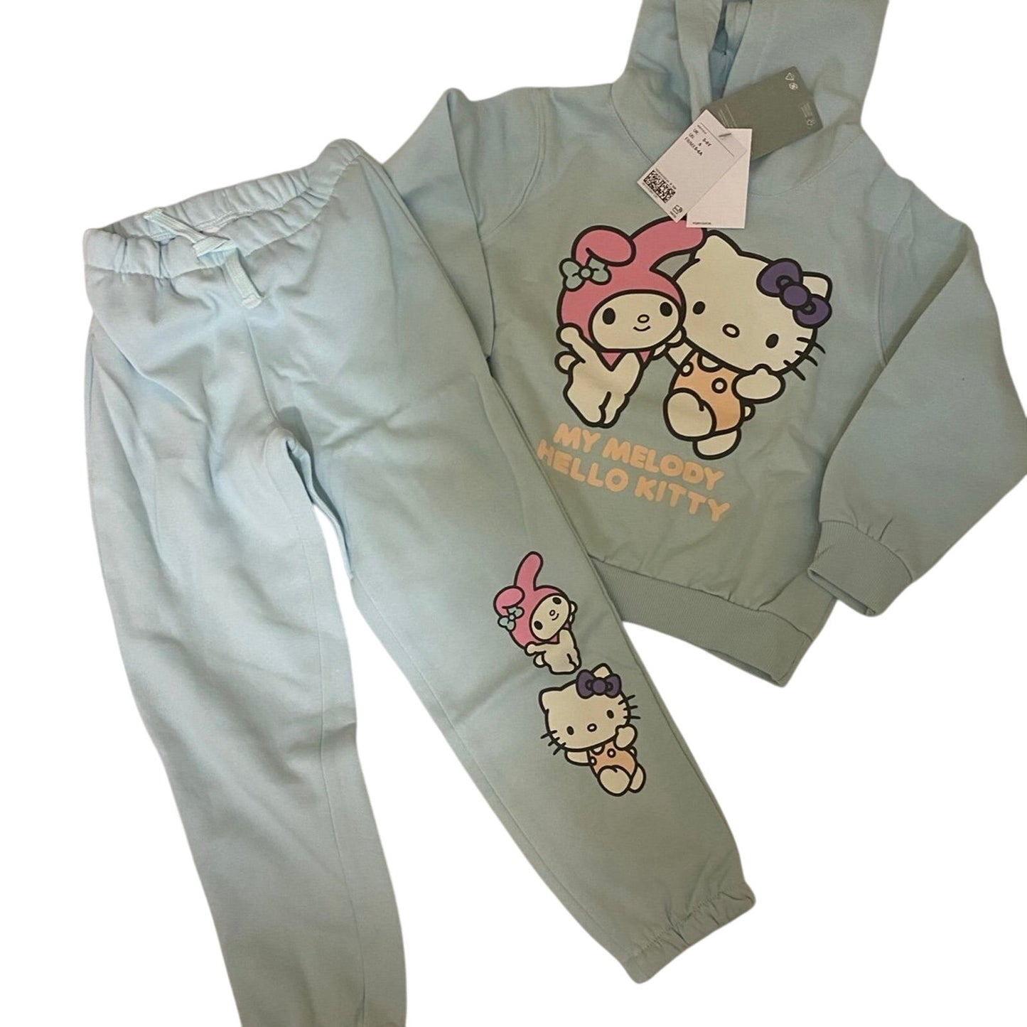 2-PIECE PRINTED SWEATSHIRT SET SIZE 5-6
