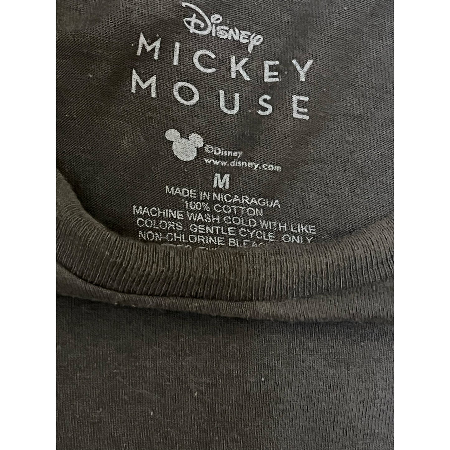 Mickey Mouse Since 1928 Gray Men’s T-Shirt Size Medium